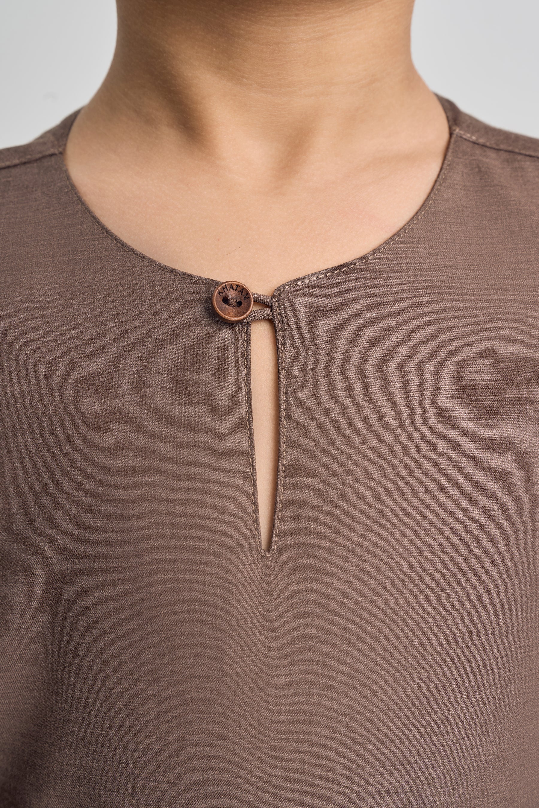 Patawali Boys Baju Melayu Teluk Belanga - Espresso