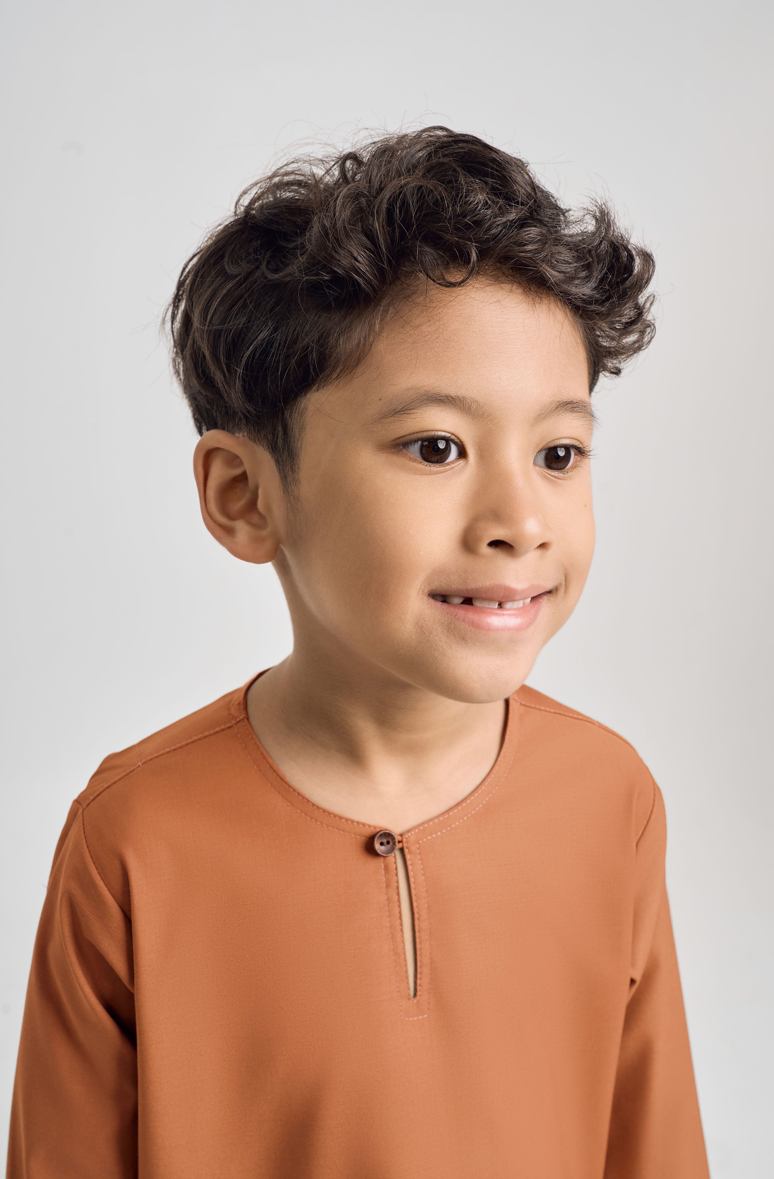 Patawali Boys Top - Apricot