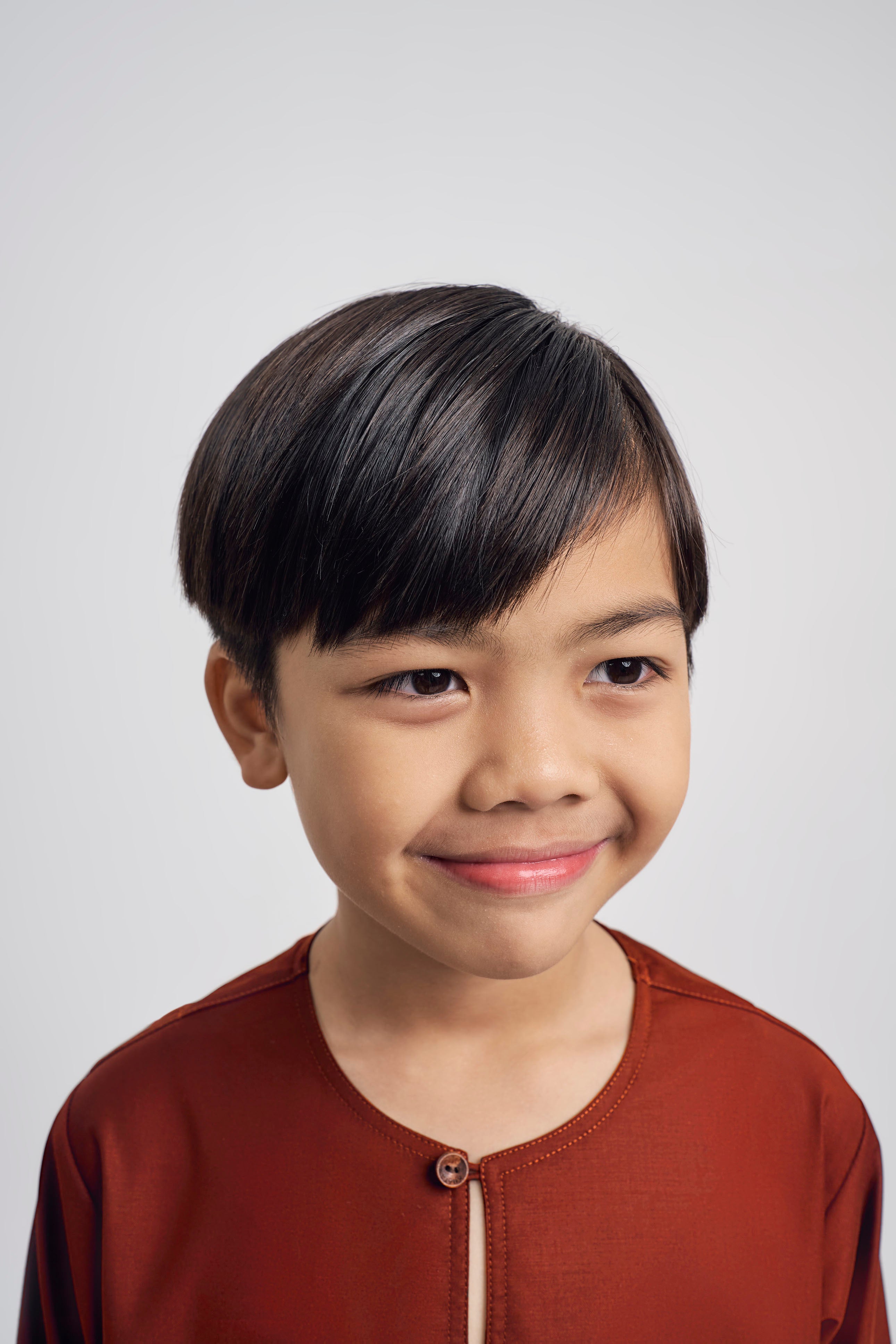 Patawali Boys Top - Bean Brown