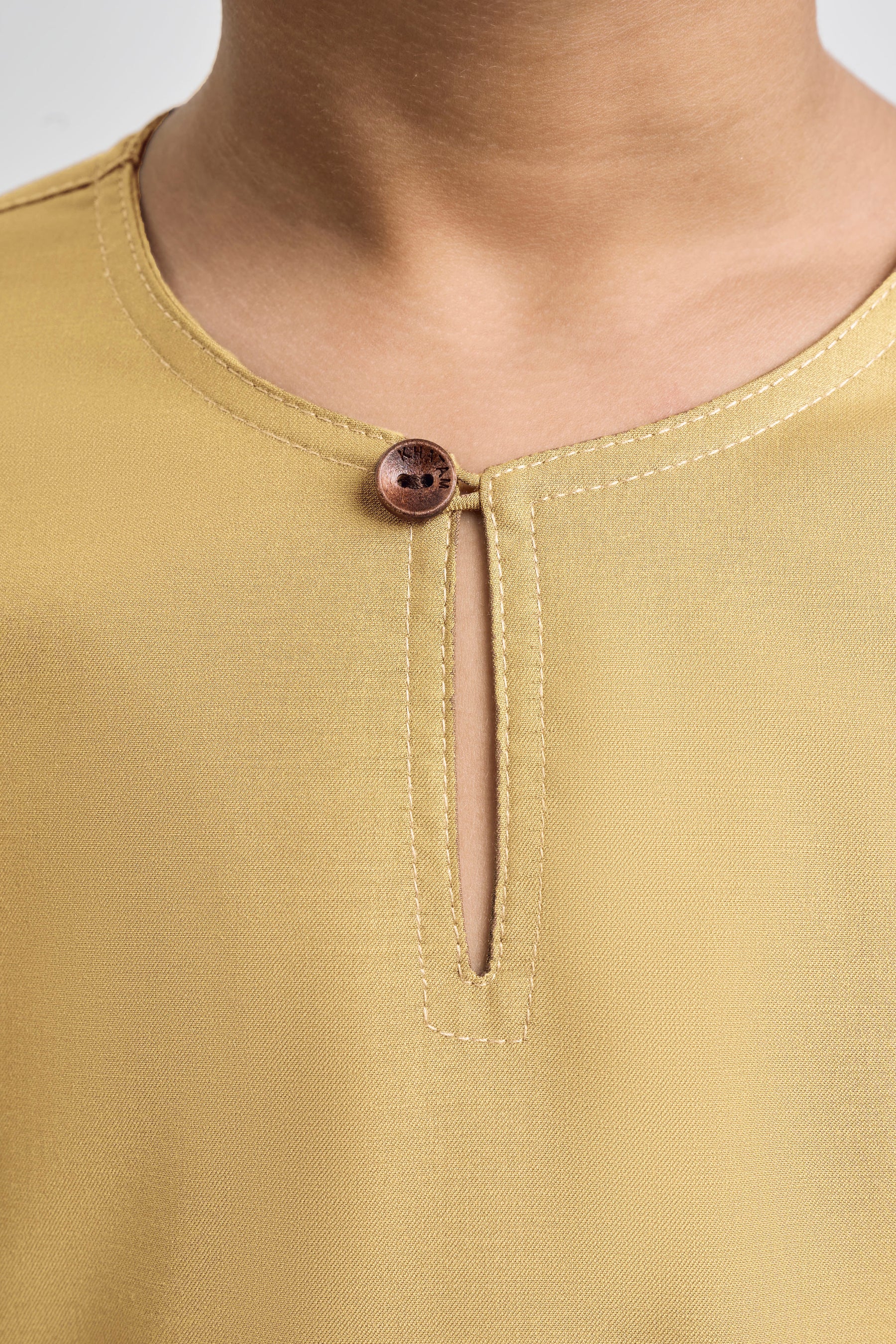 Patawali Boys Top - Buttermilk