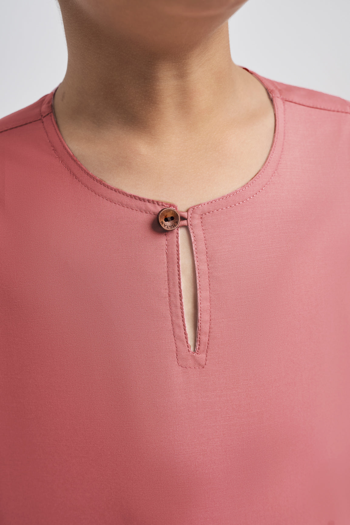 Patawali Boys Top - Dark Rose