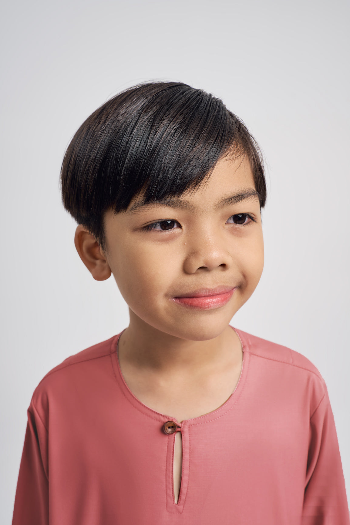 Patawali Boys Top - Dark Rose