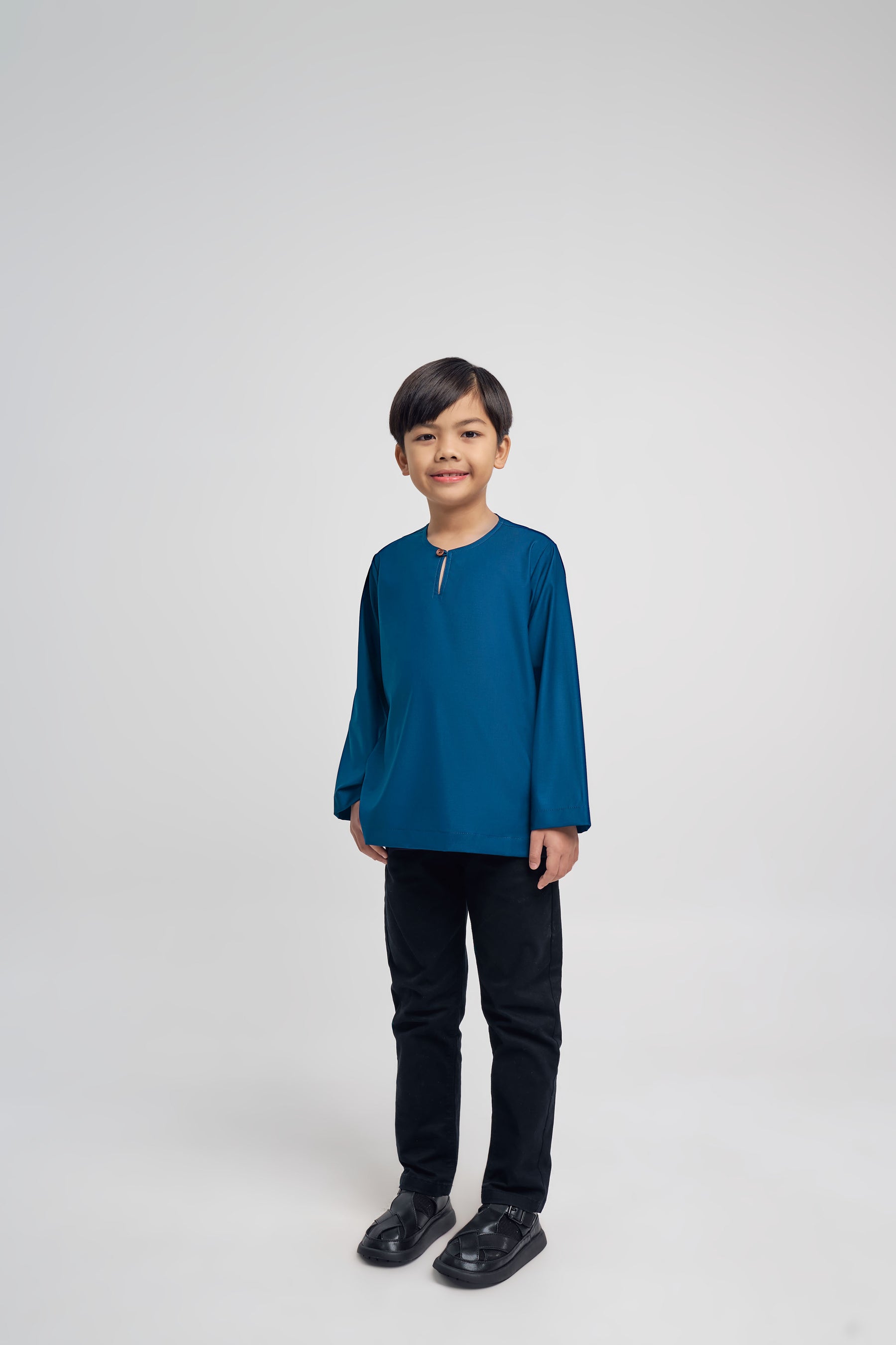 Patawali Boys Top - Deep Teal