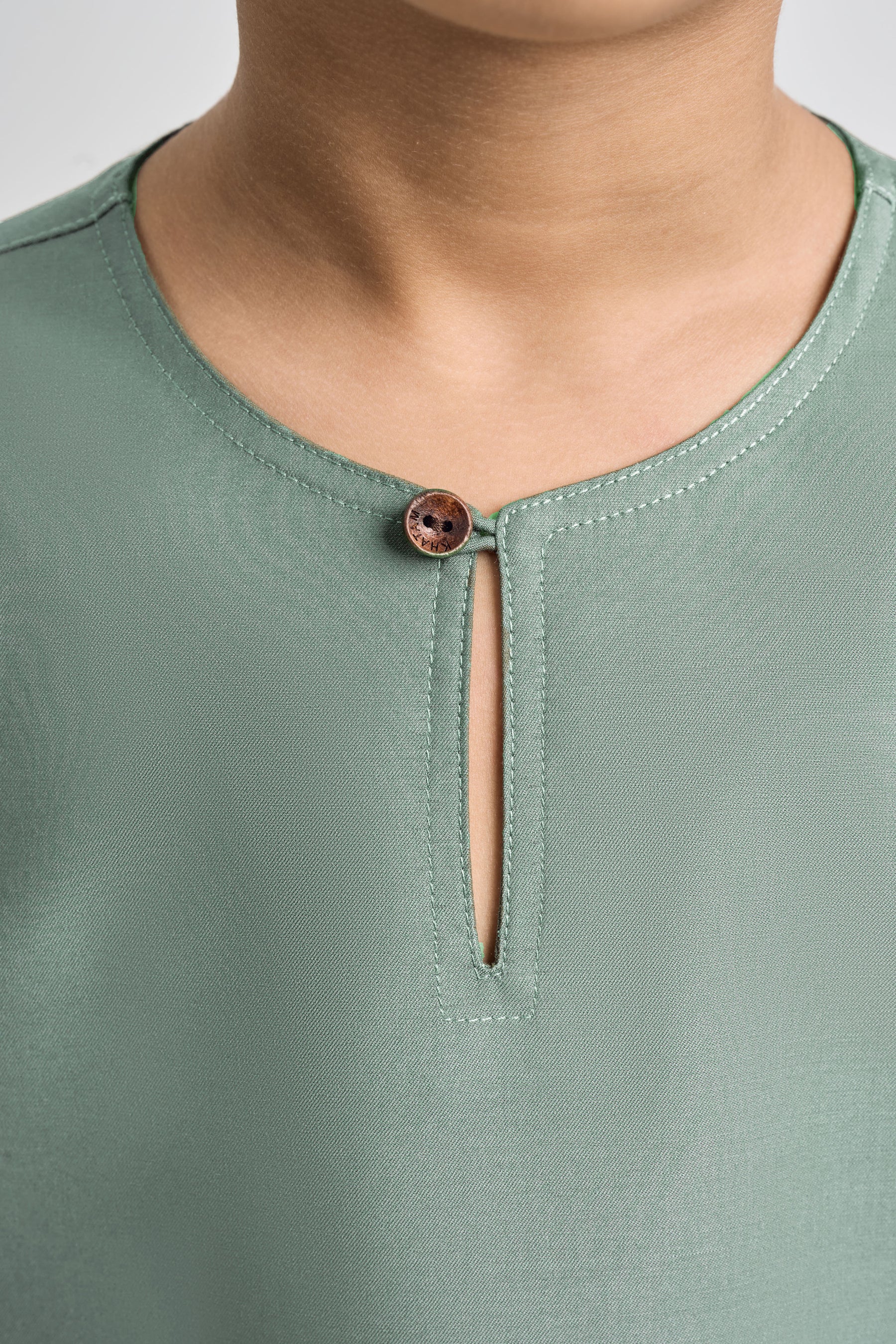 Patawali Boys Top - Grass Green