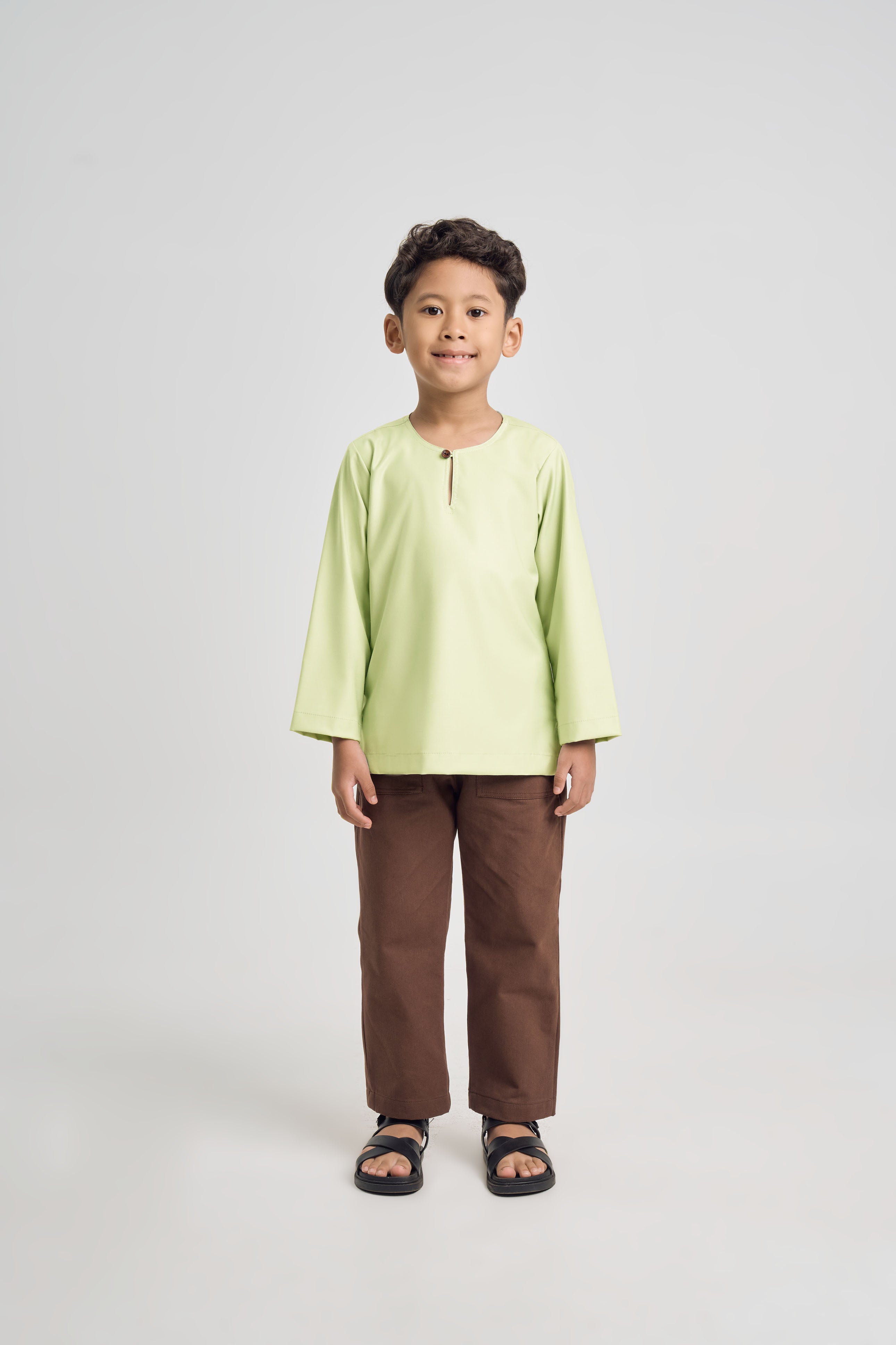 Patawali Boys Top - Honeydew