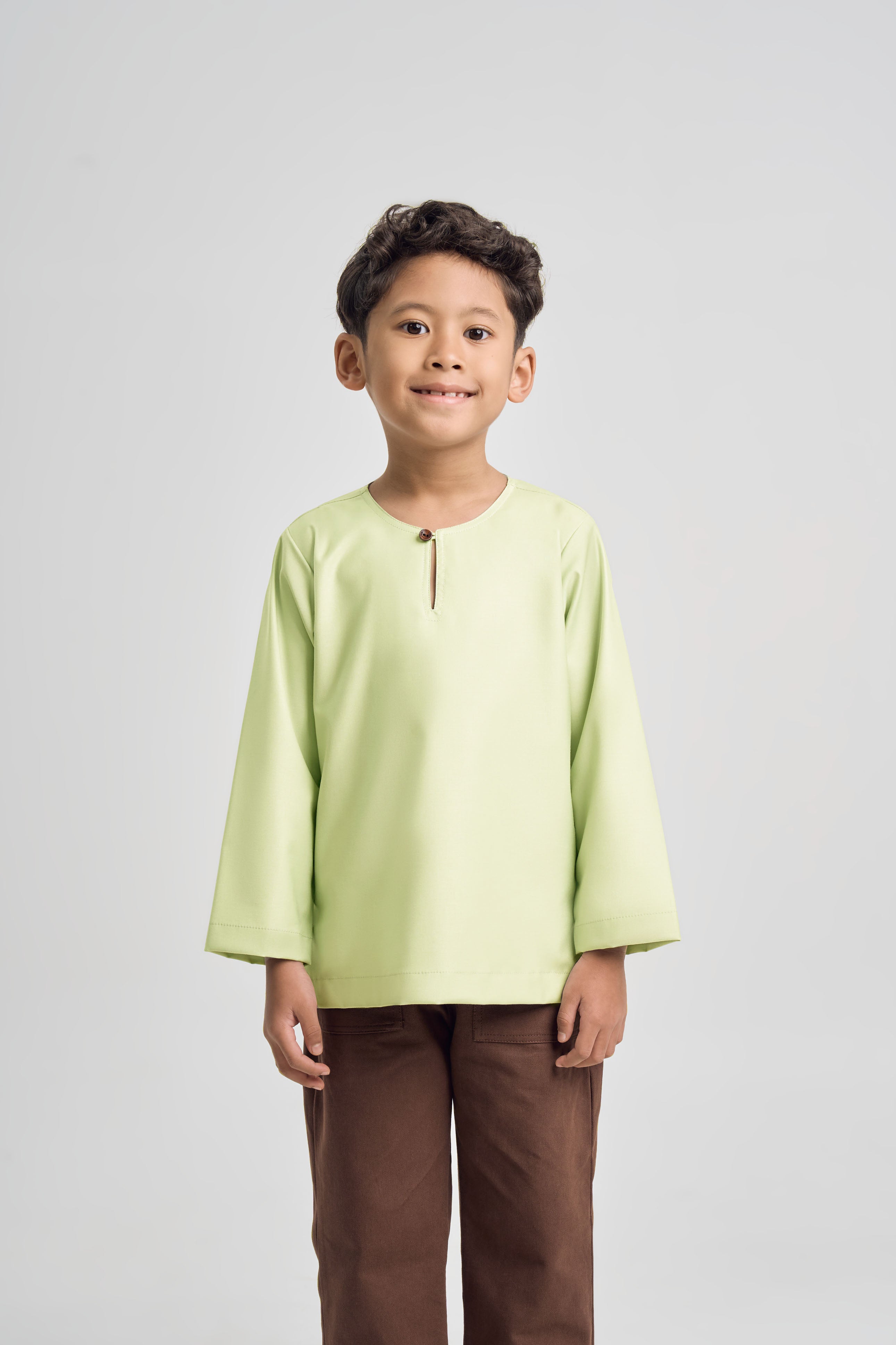 Patawali Boys Top - Honeydew