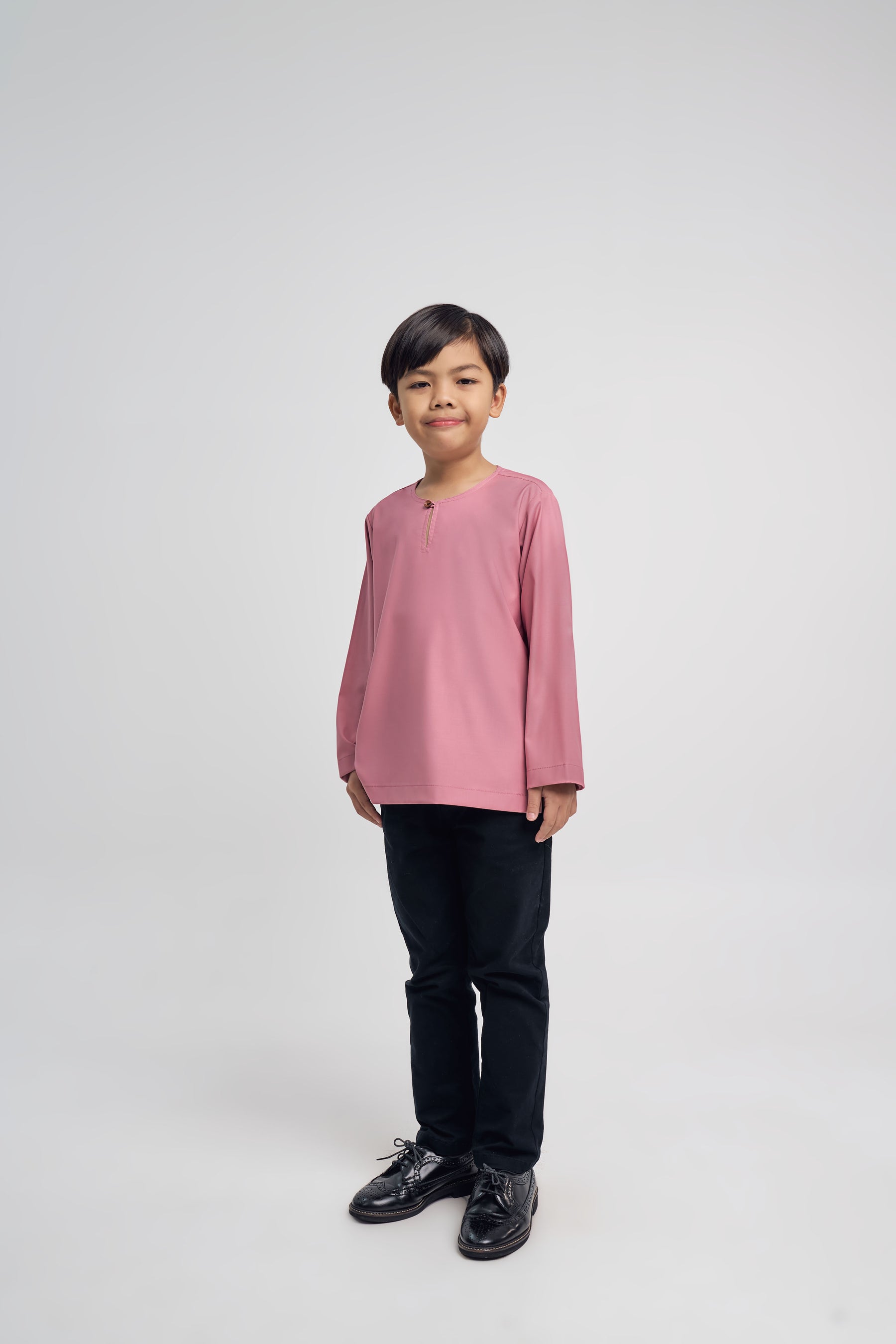 Patawali Boys Top - Pink Belacan