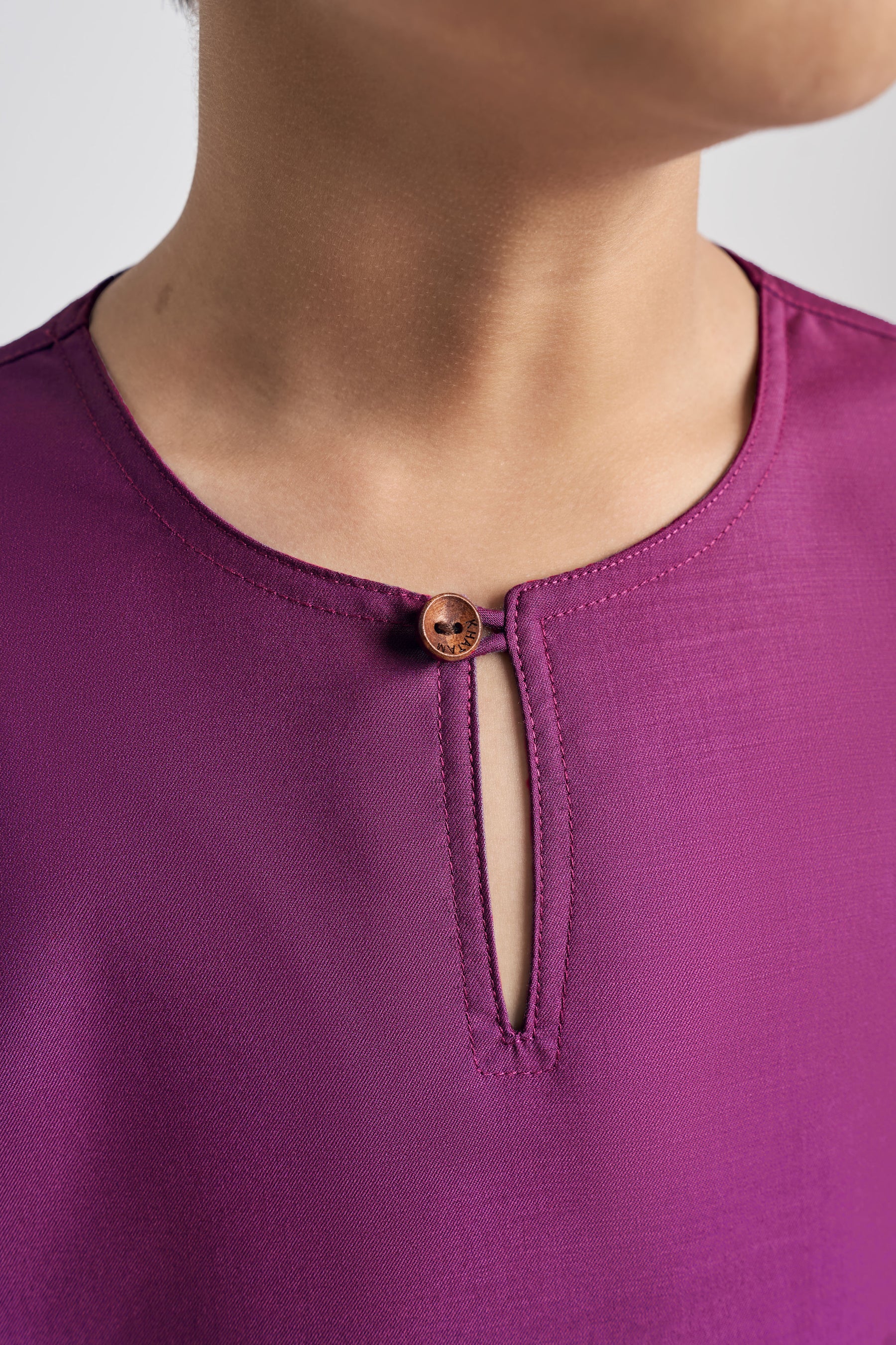 Patawali Boys Top - Purple Manggis