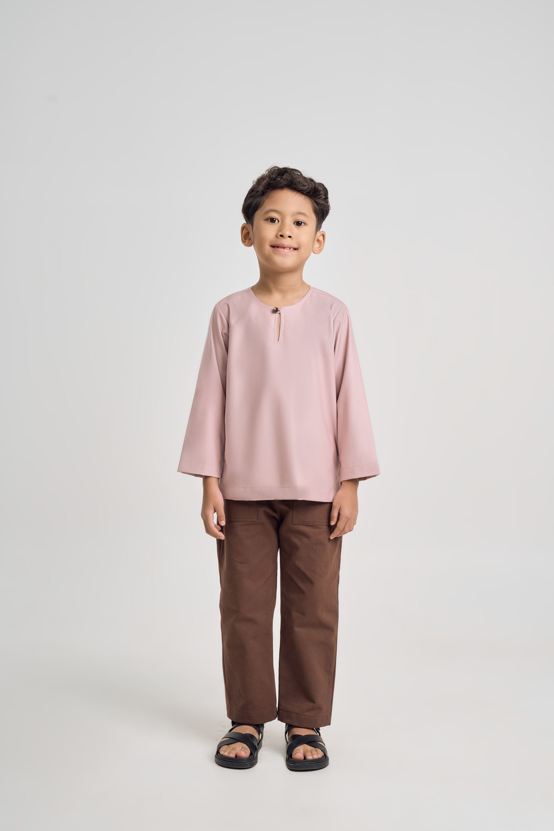 Patawali Boys Top - Soft Pink