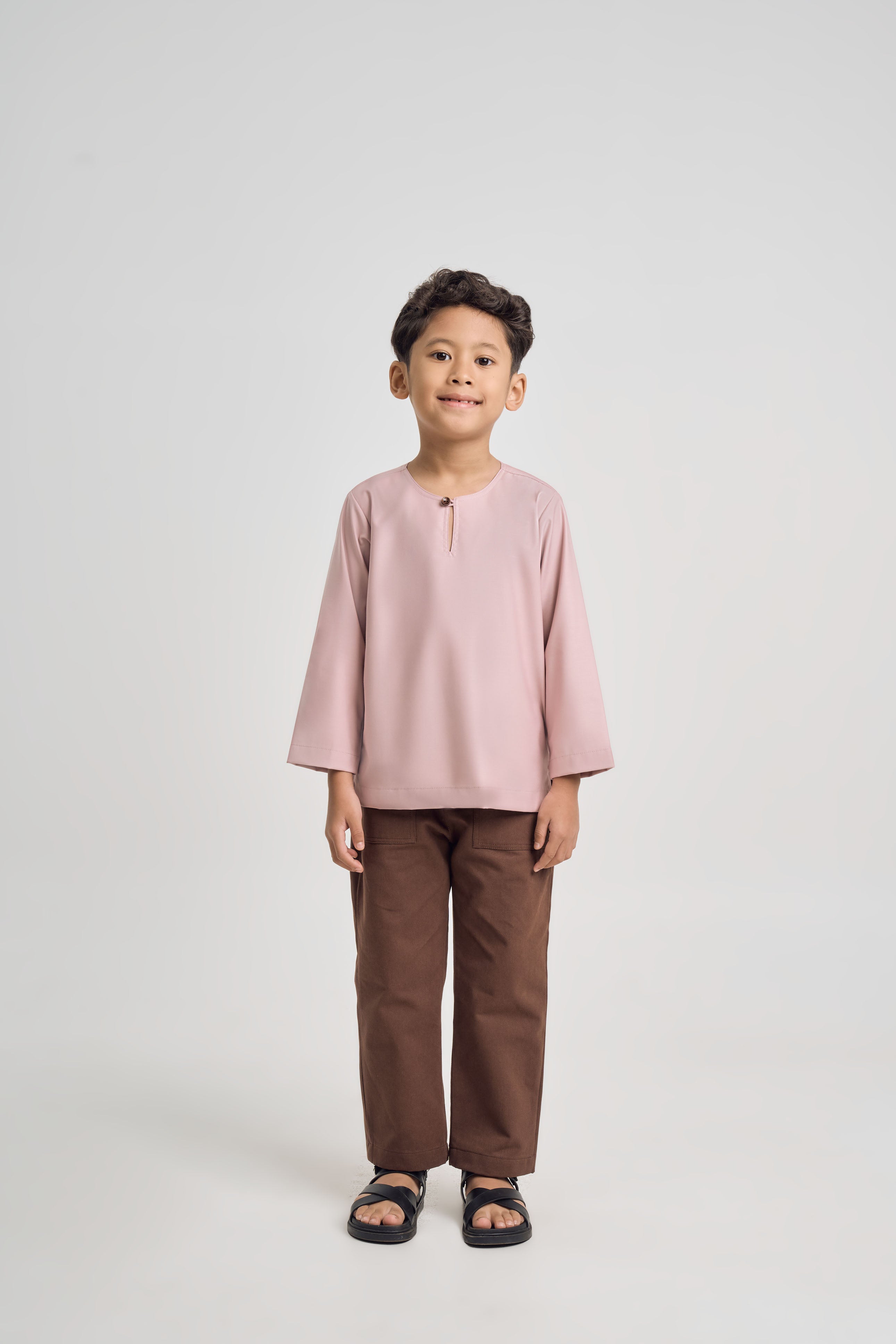 Patawali Boys Top - Soft Pink