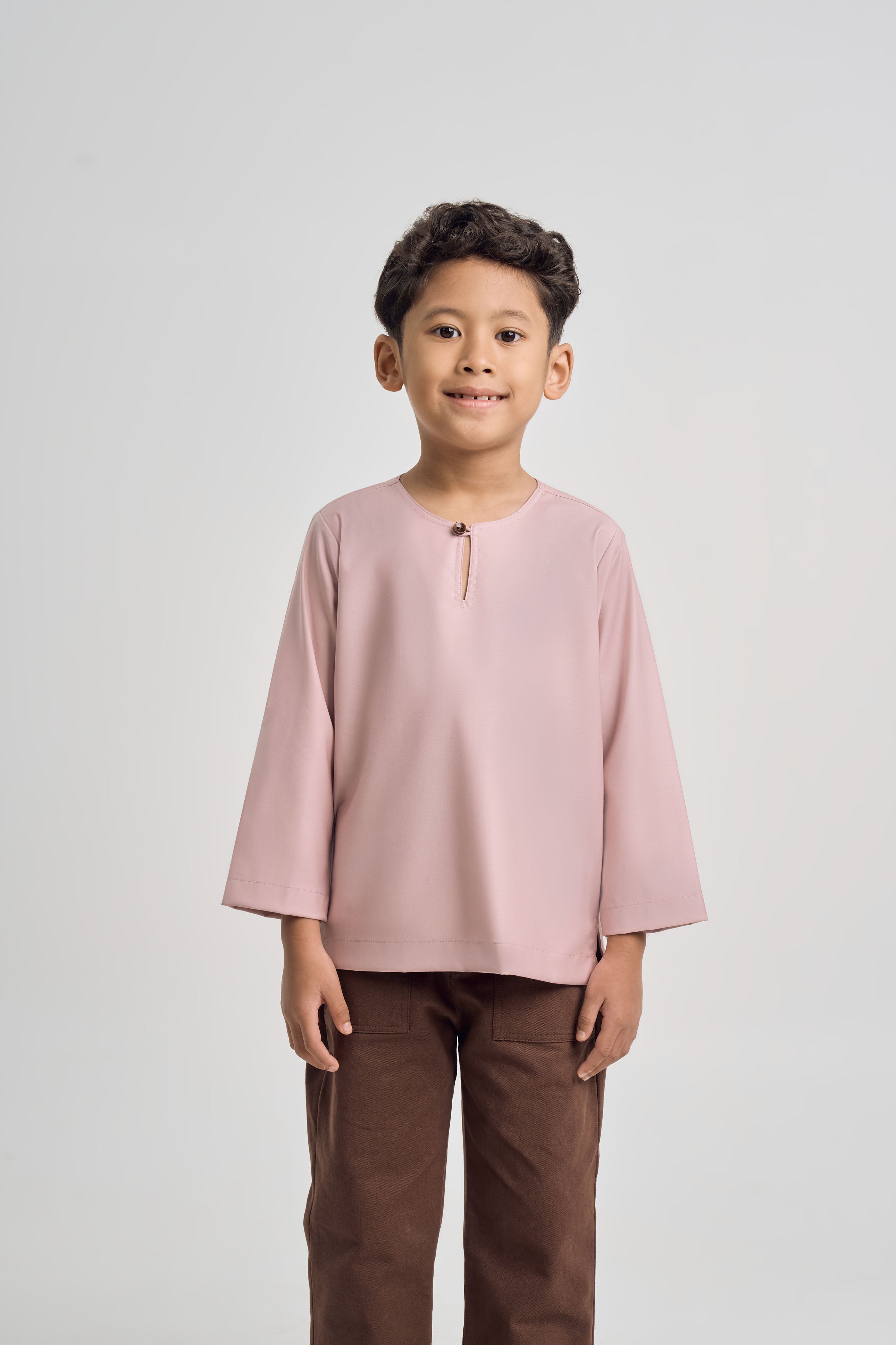 Patawali Boys Top - Soft Pink