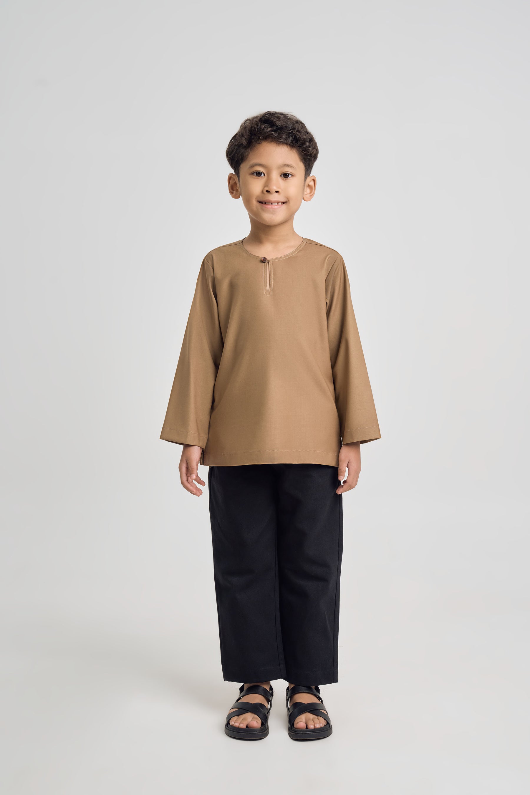 Patawali Boys Top - Hazel Brown