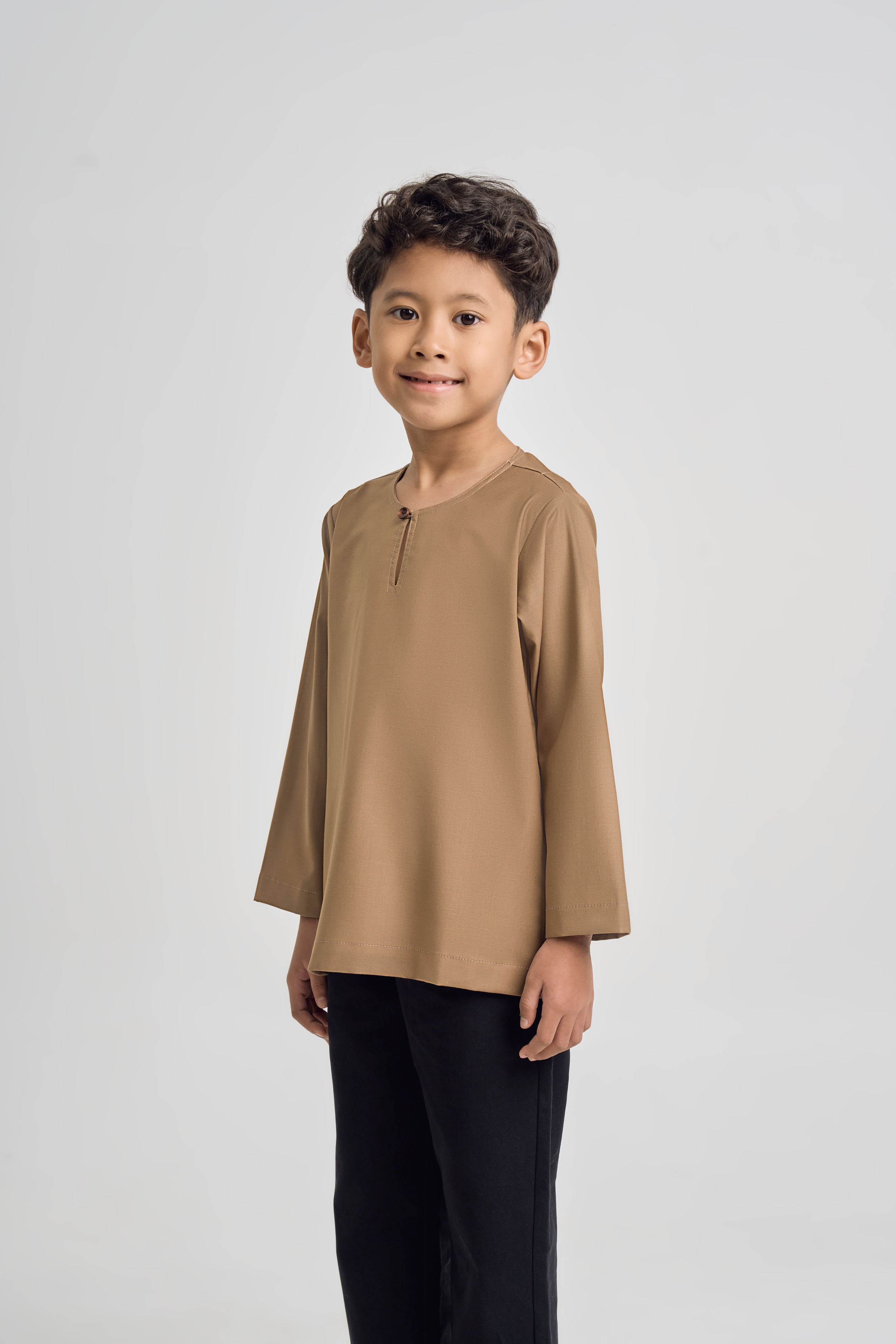 Patawali Boys Top - Hazel Brown