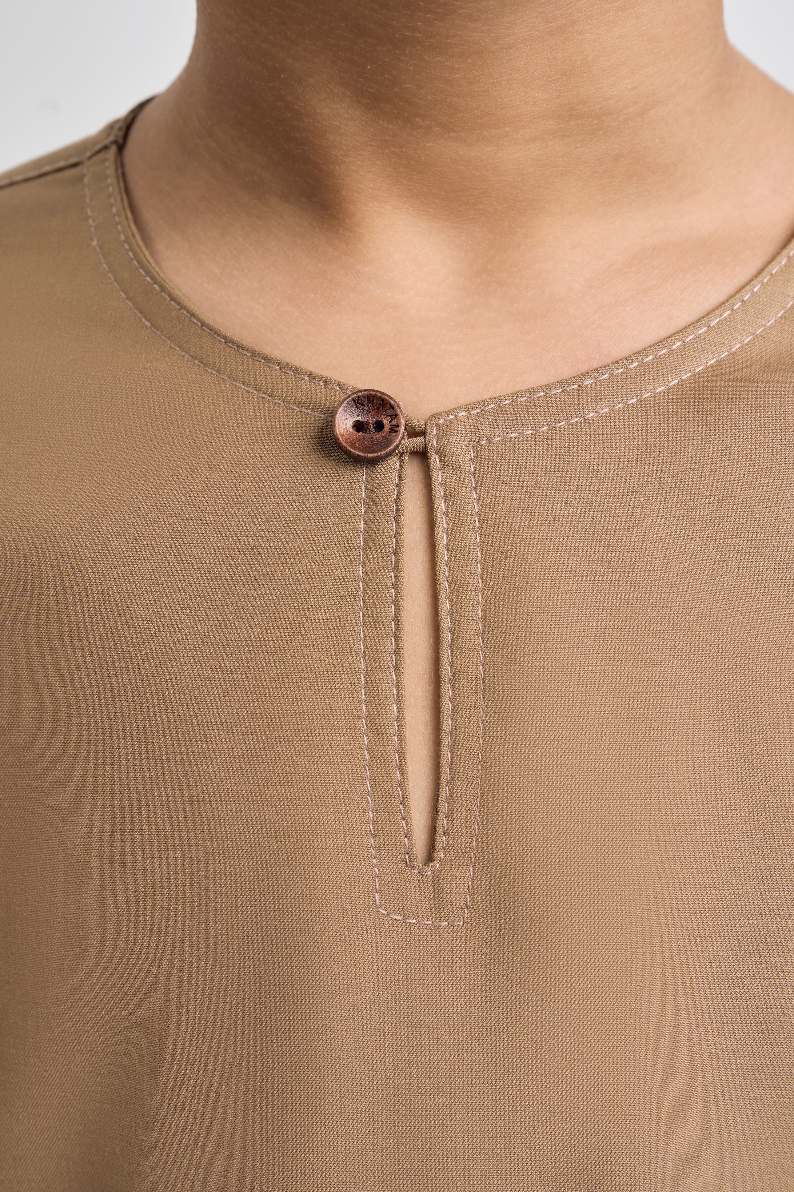 Patawali Boys Top - Hazel Brown