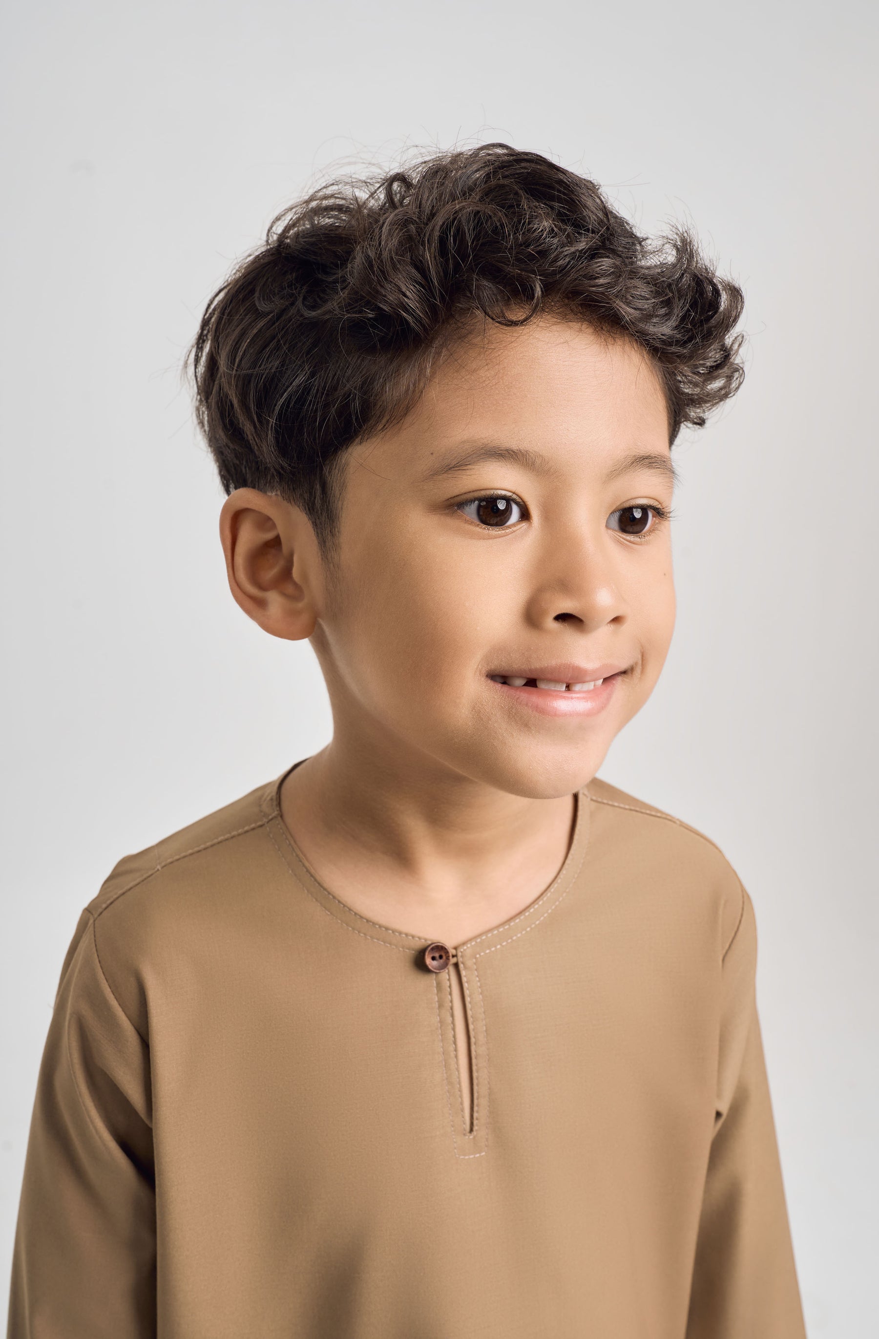 Patawali Boys Top - Hazel Brown