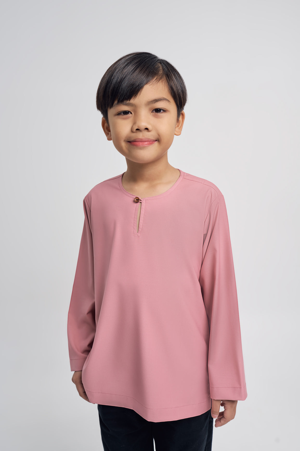 Patawali Boys Top - Dusty Pink