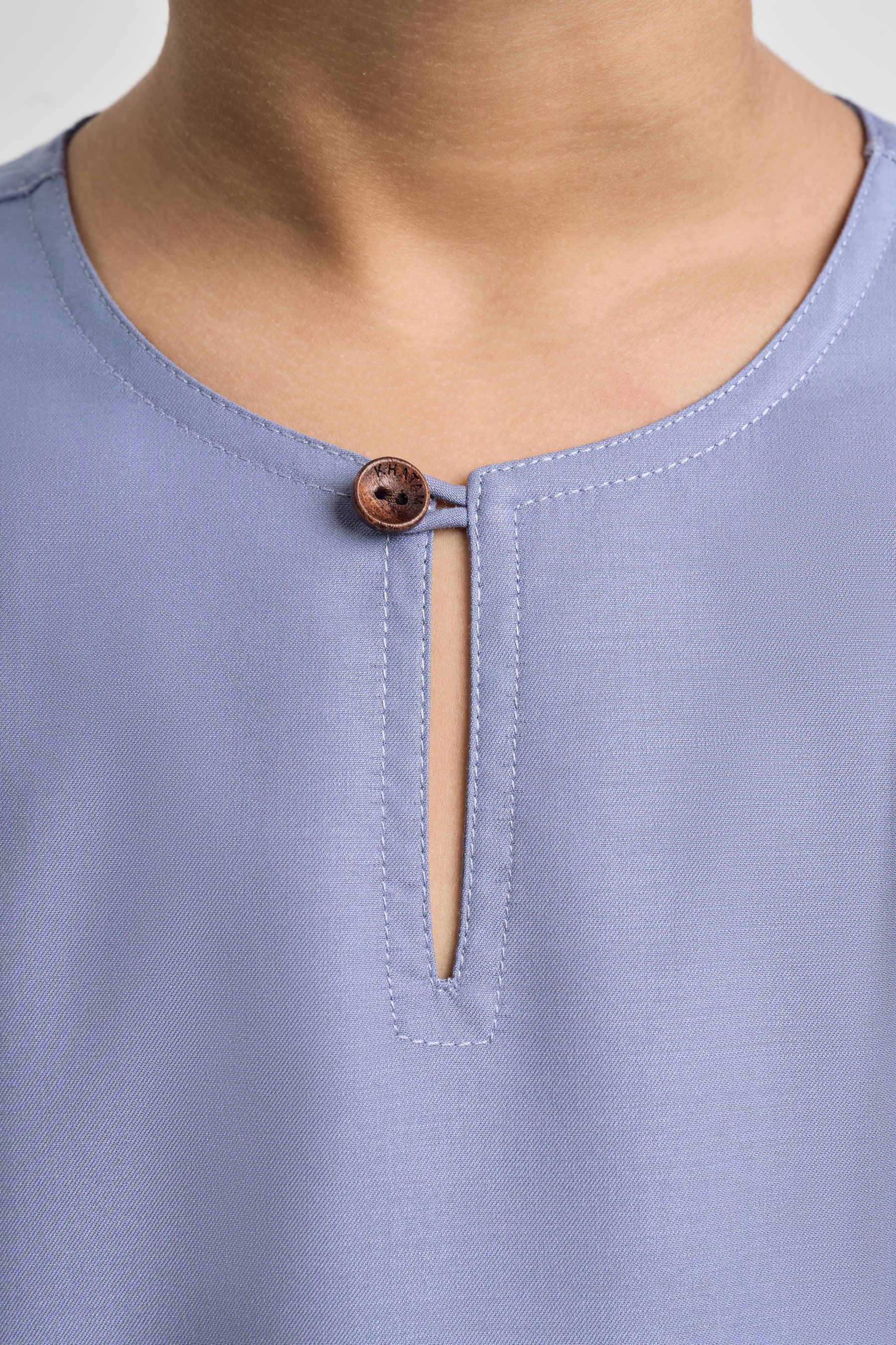 Patawali Boys Top - Stone Blue