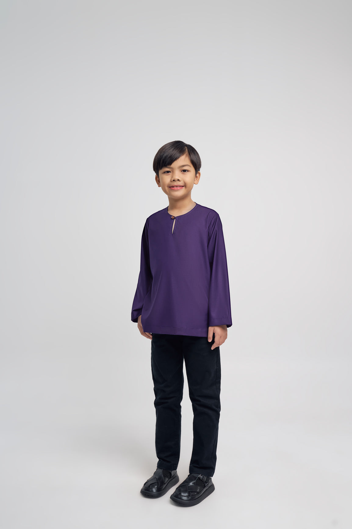 Patawali Boys Top - Dark Indigo
