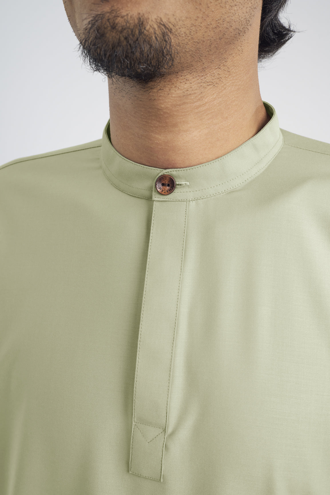 Patawali Collared Top - Honeydew