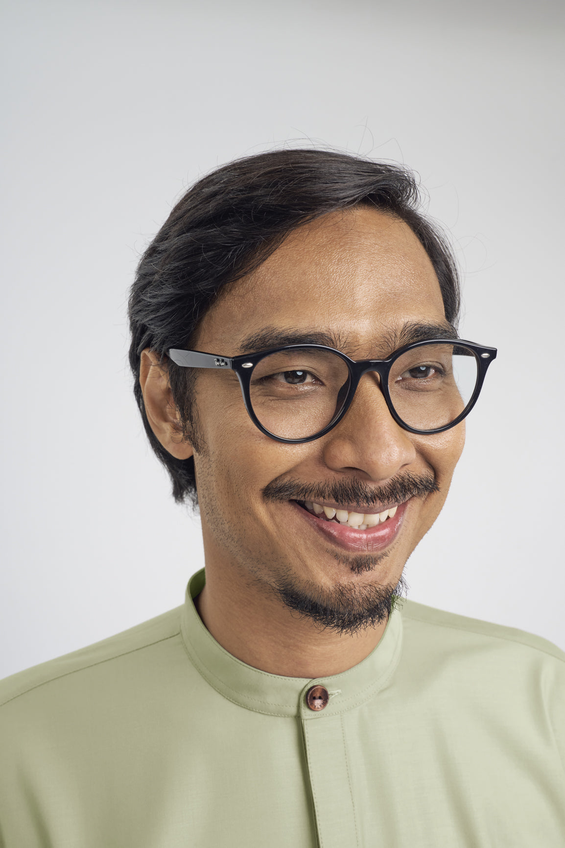 Patawali Collared Top - Honeydew