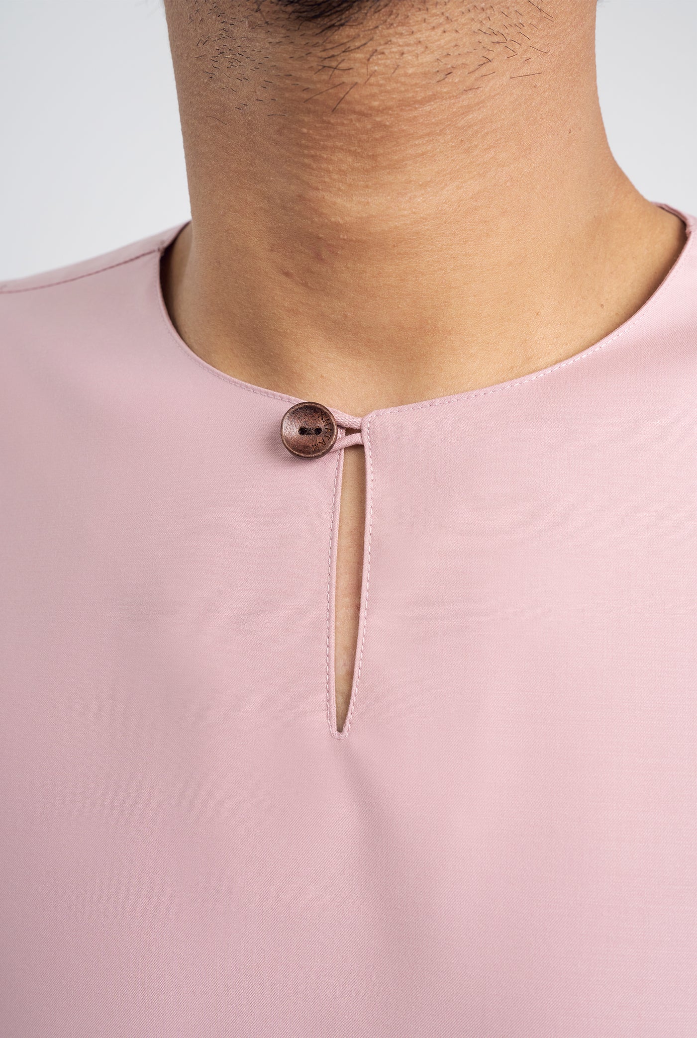 Patawali Three Quarter Sleeve Top - Soft Pink