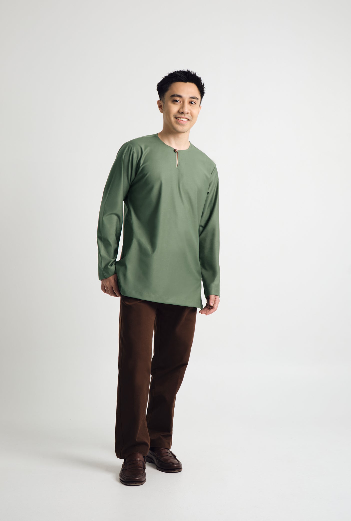 Patawali Top - Grass Green
