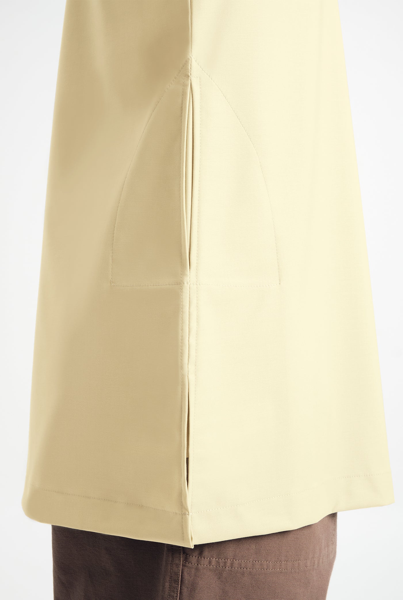 Patawali Three Quarter Sleeve Top - Kuning Langsat