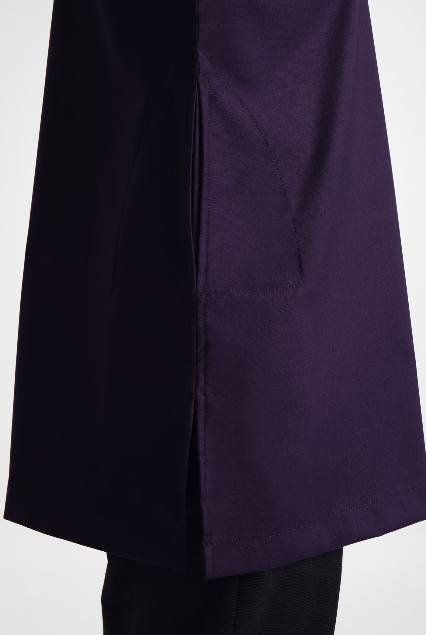 Patawali Three Quarter Sleeve Top - Dark Indigo