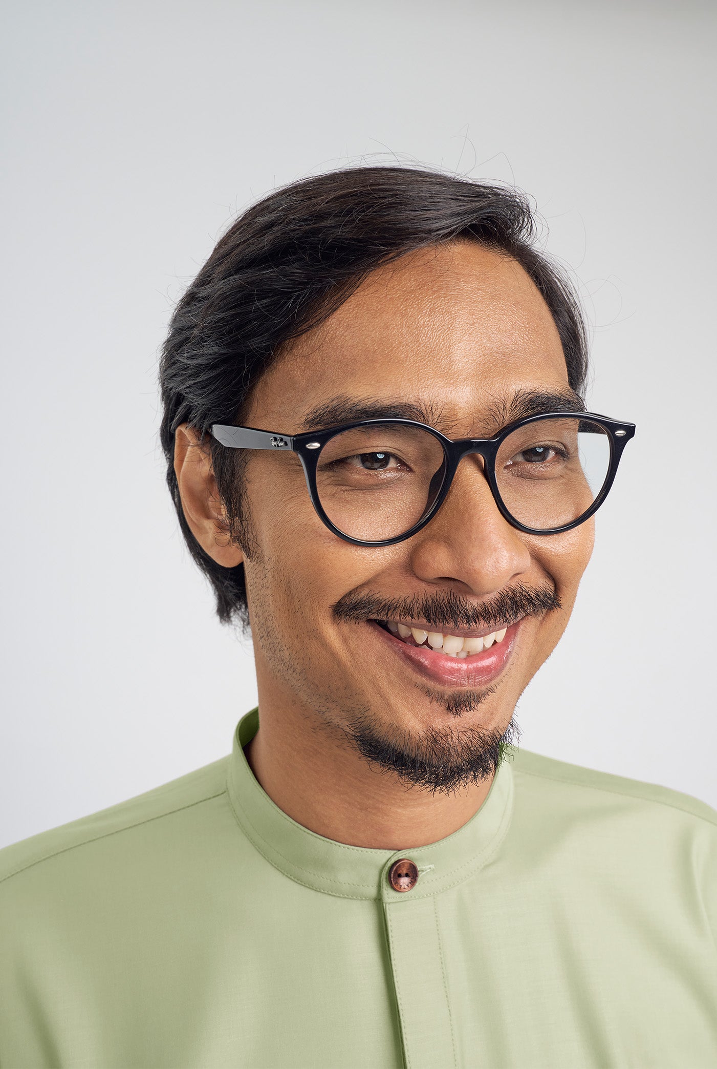 Patawali Collared Top - Honeydew