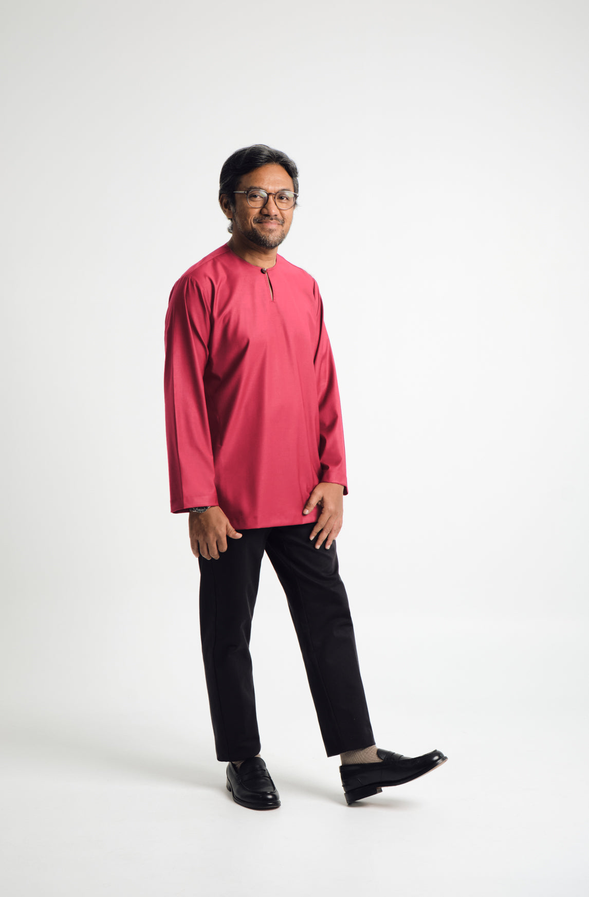 Patawali Top - Rose Red