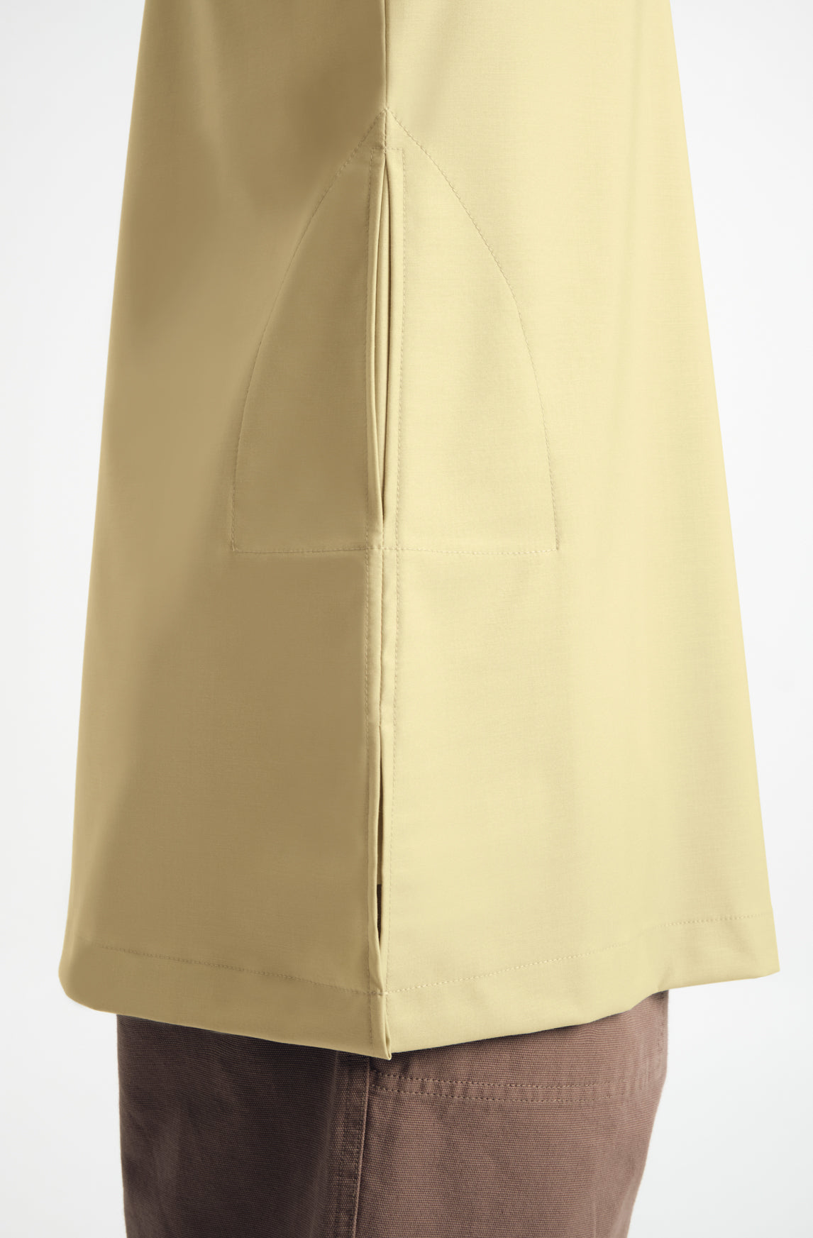 Patawali Three Quarter Sleeve Top - Buttermilk