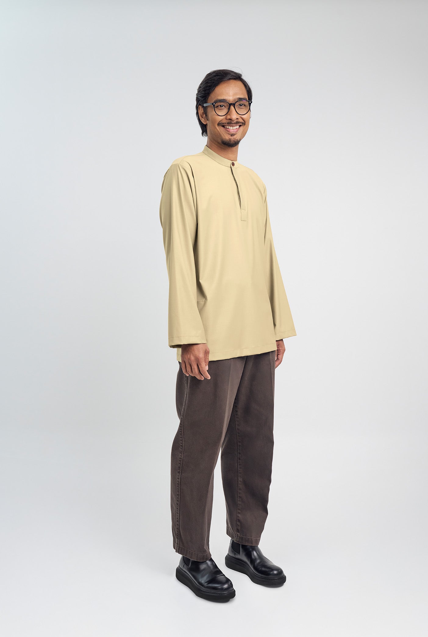 Patawali Collared Top - Buttermilk