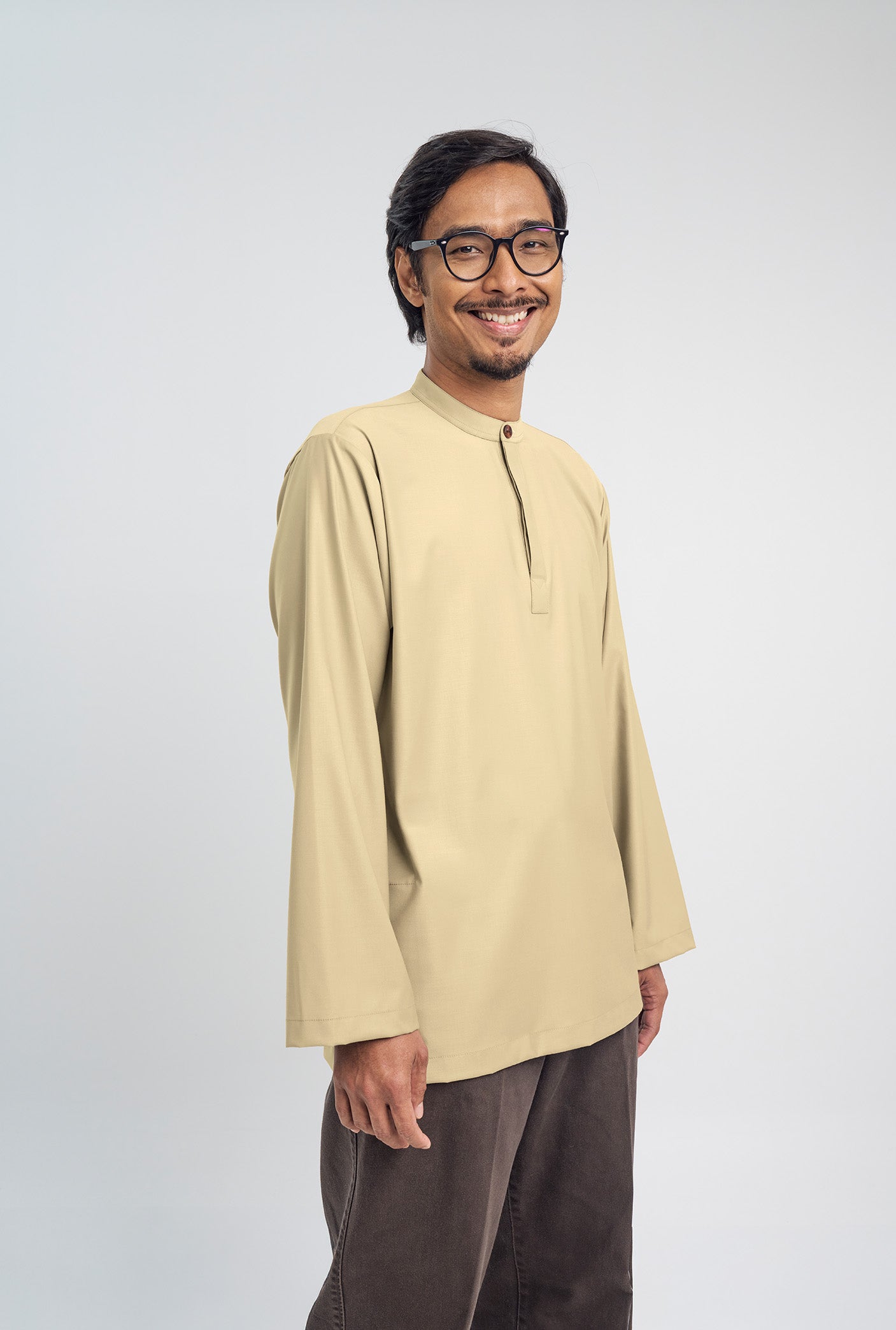 Patawali Collared Top - Buttermilk