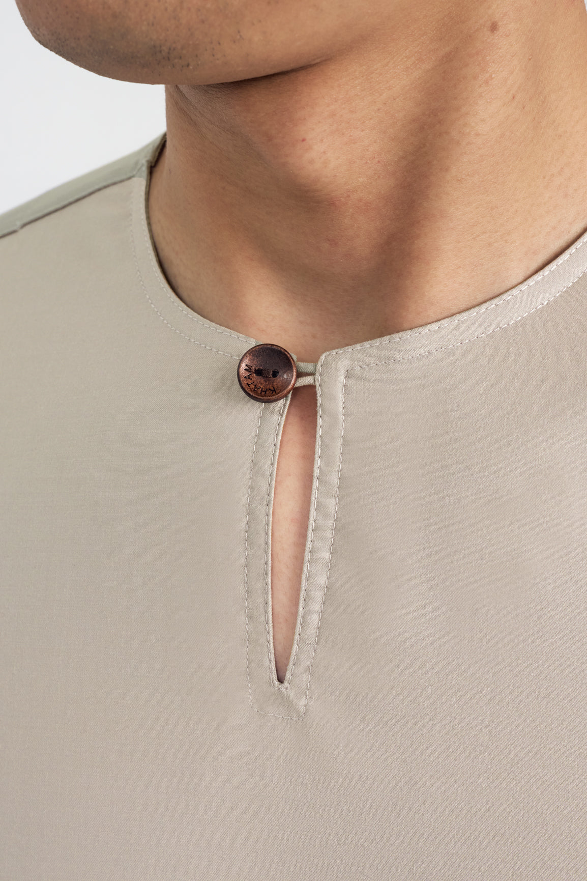 Patawali Top - Light Taupe