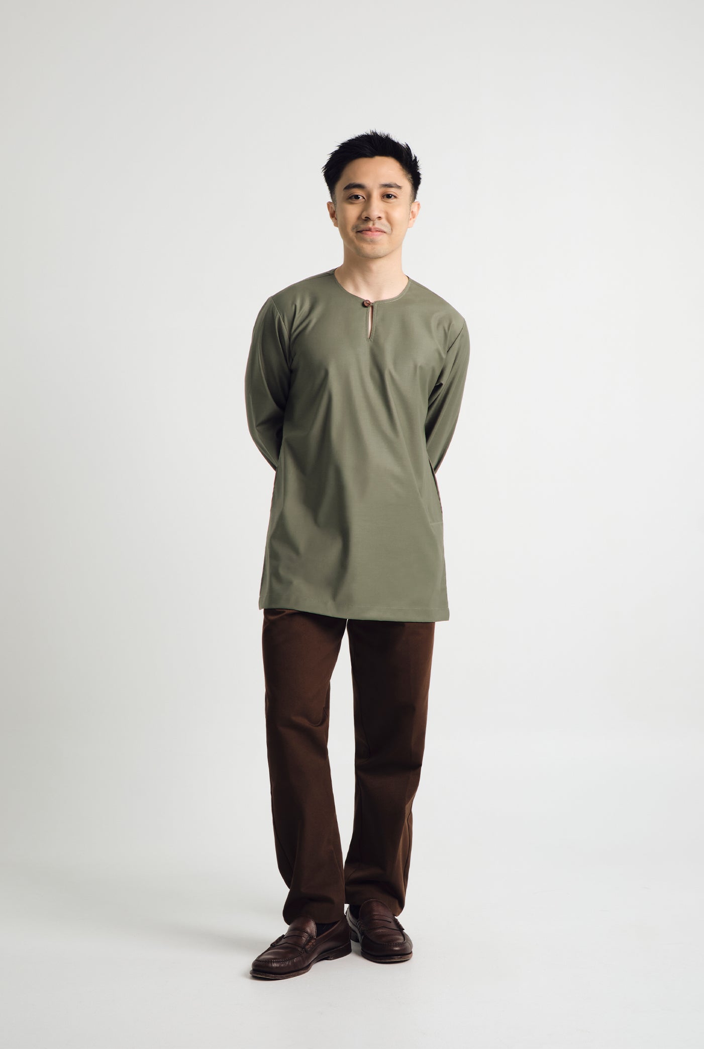 Patawali Top - Pickle Green