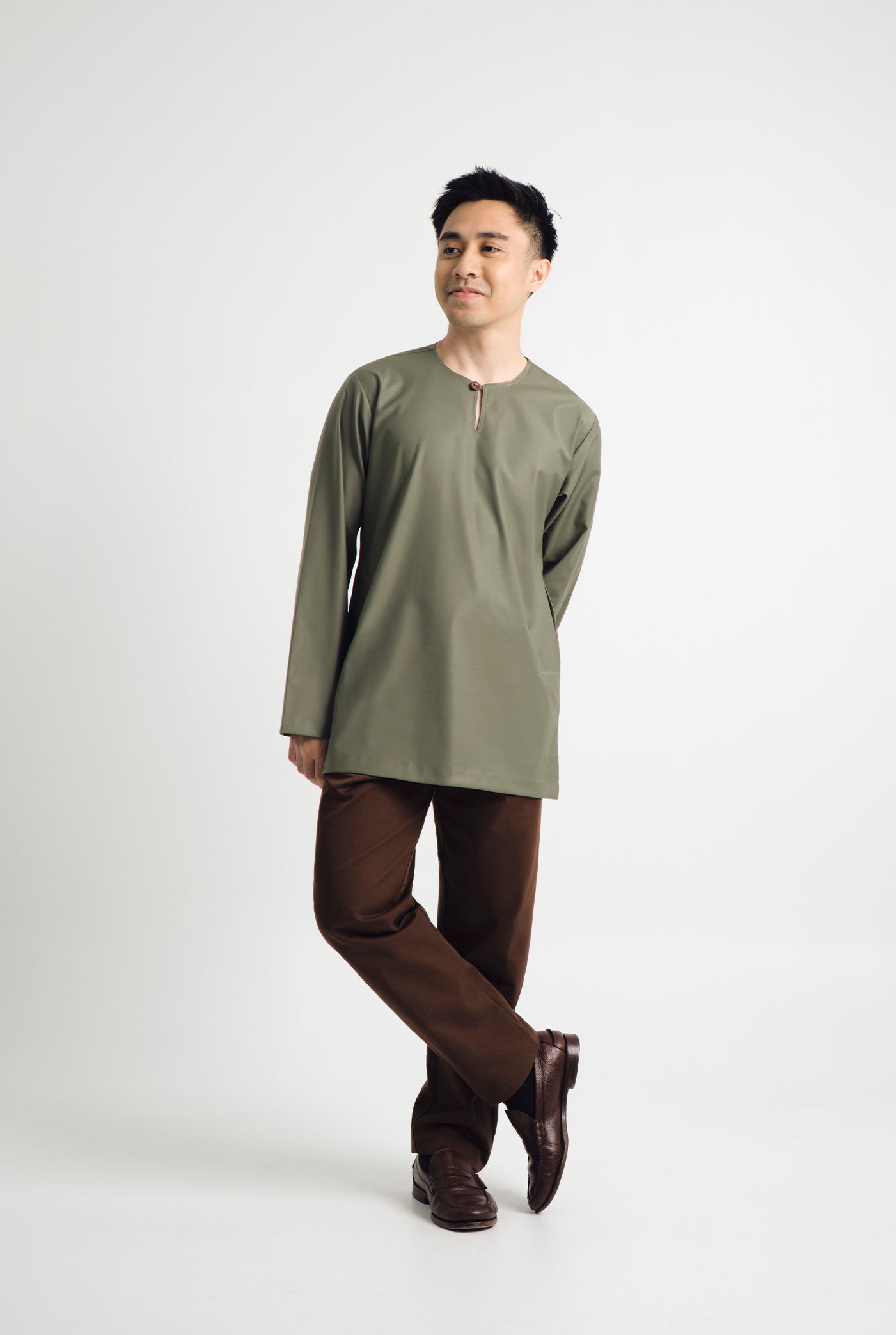 Patawali Top - Pickle Green