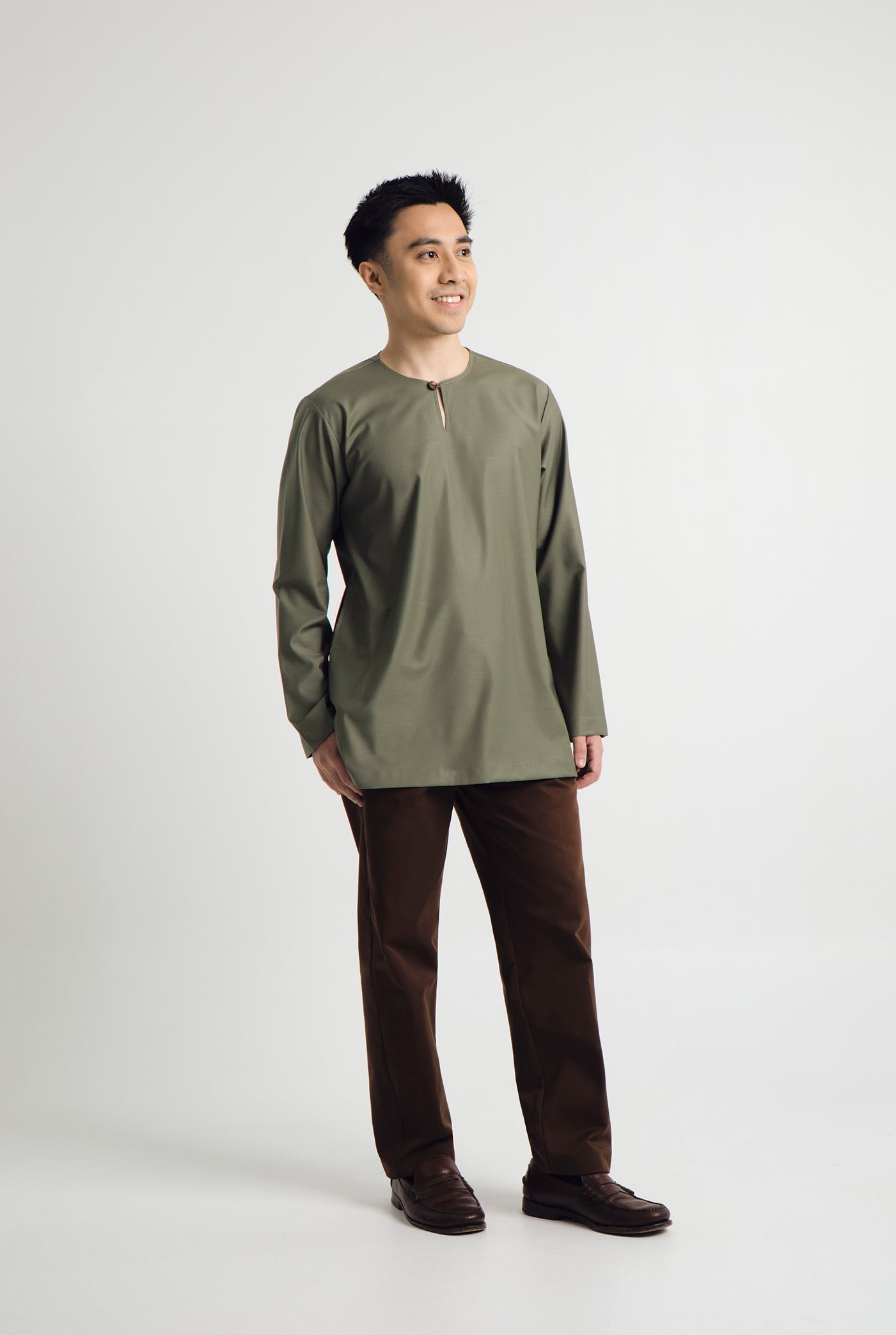 Patawali Top - Pickle Green