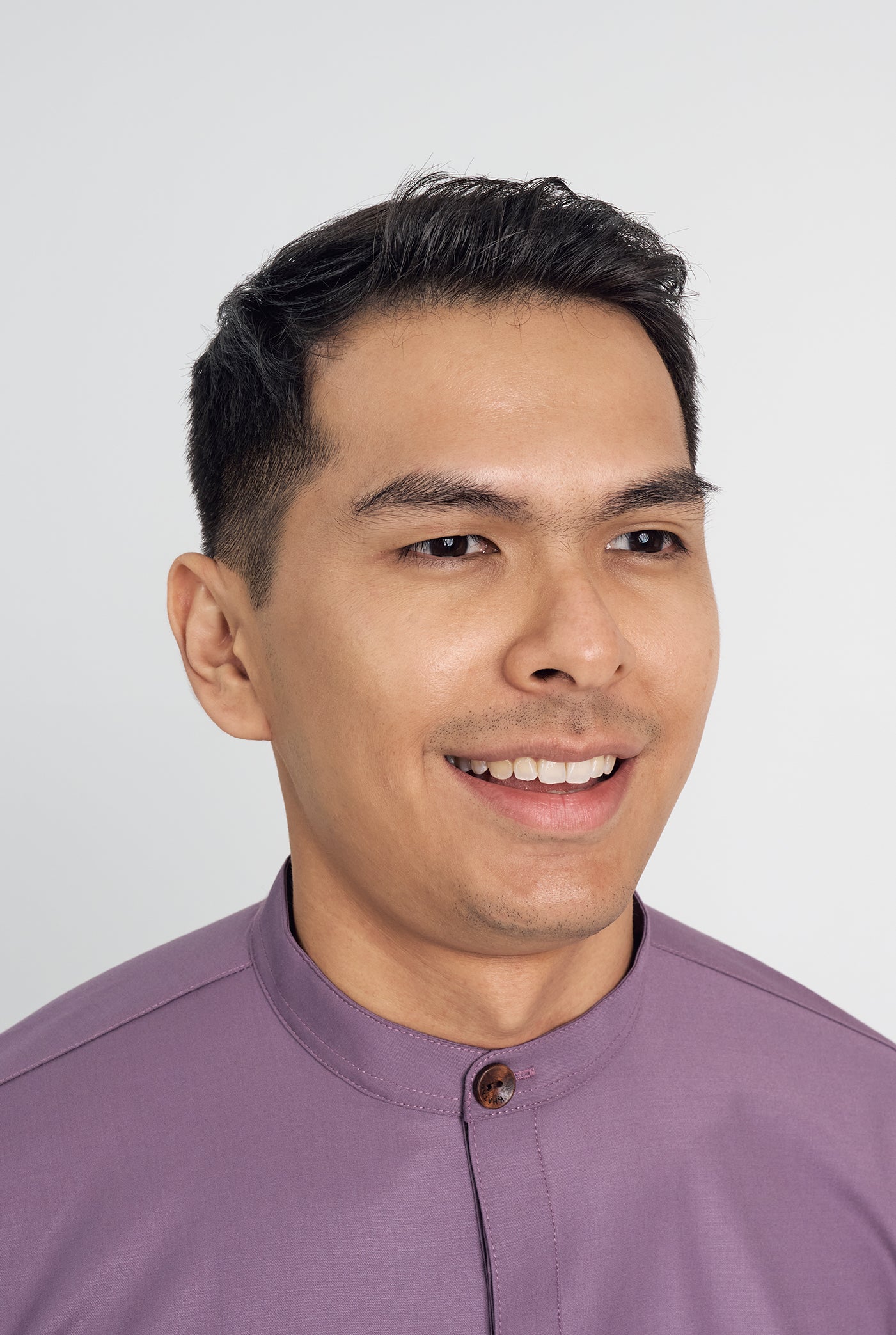 Patawali Collared Top - Dusty Lilac