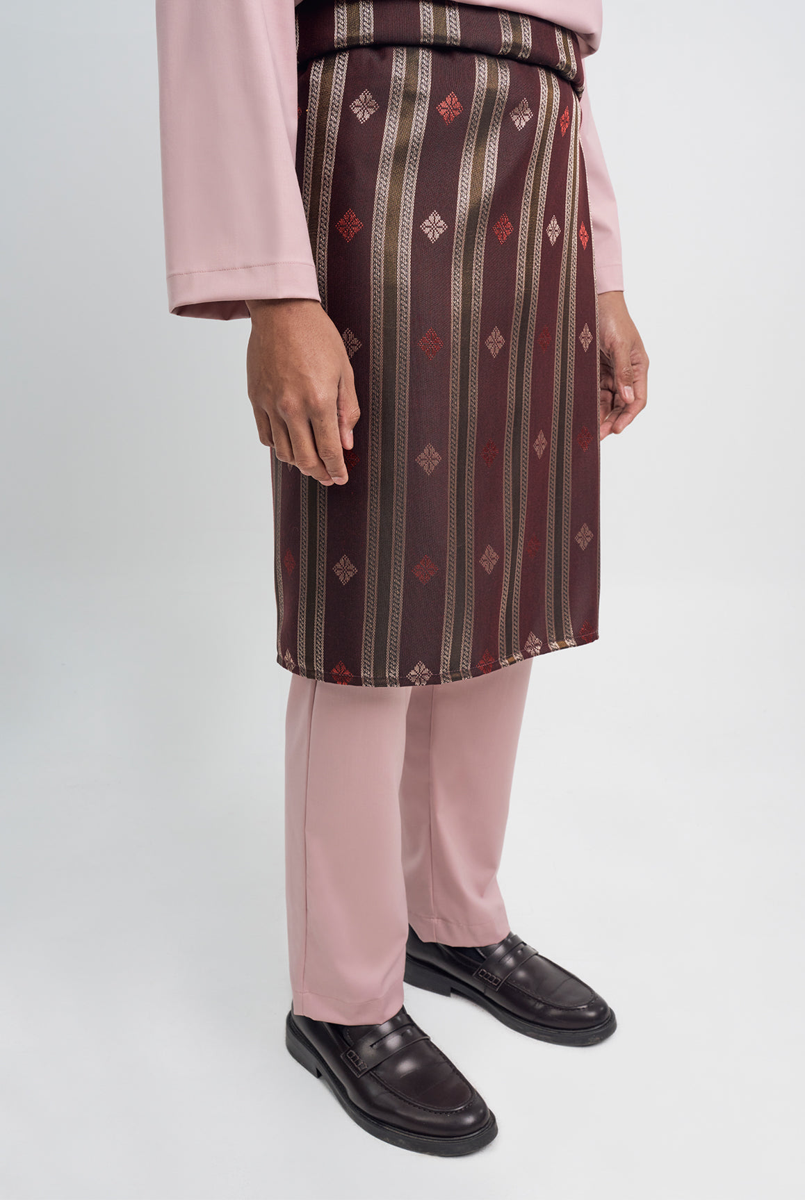 Samping Galur Kelopak - Merah Perang