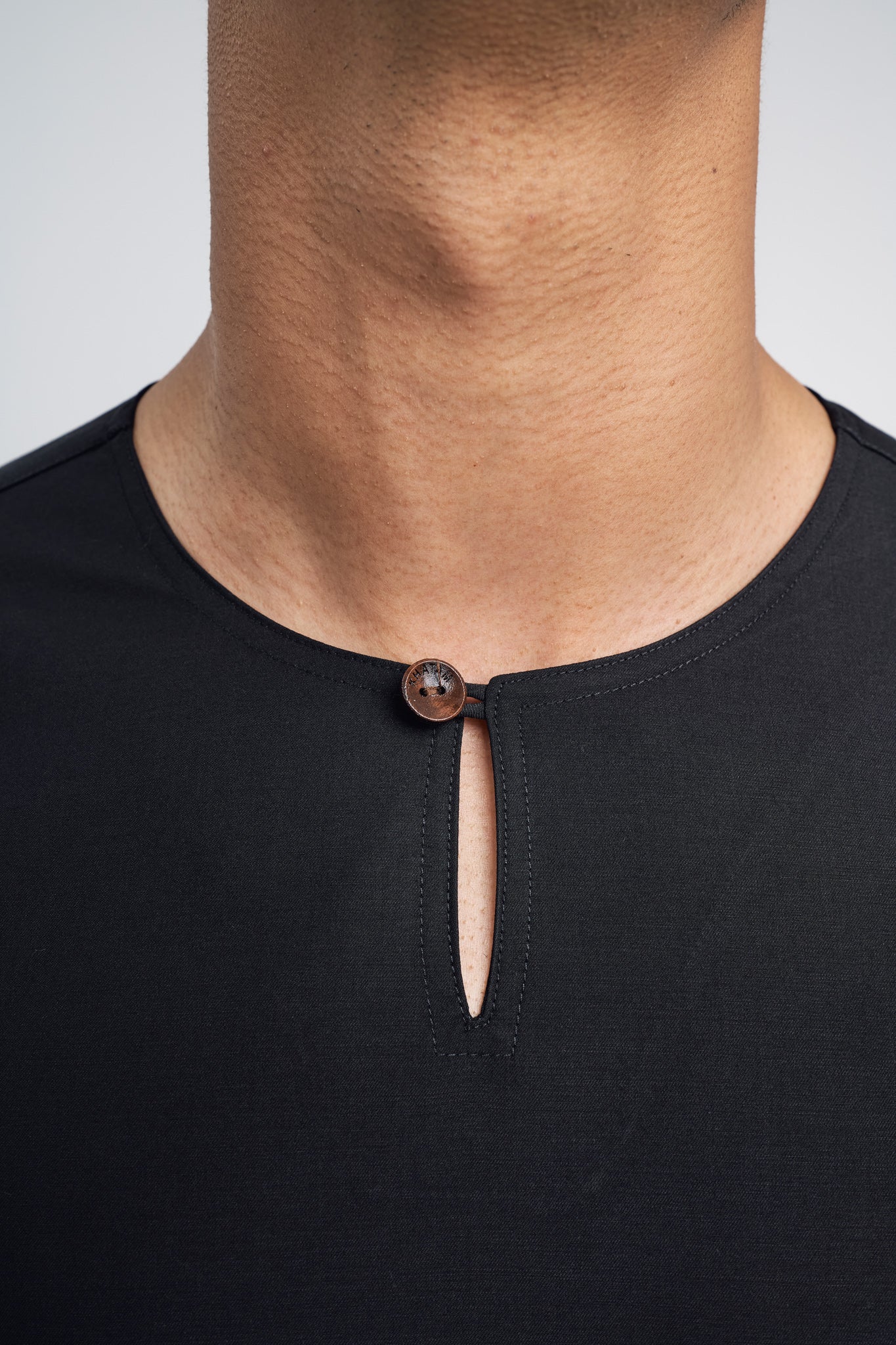 Patawali Modern Fit Baju Melayu Teluk Belanga - Opal Black