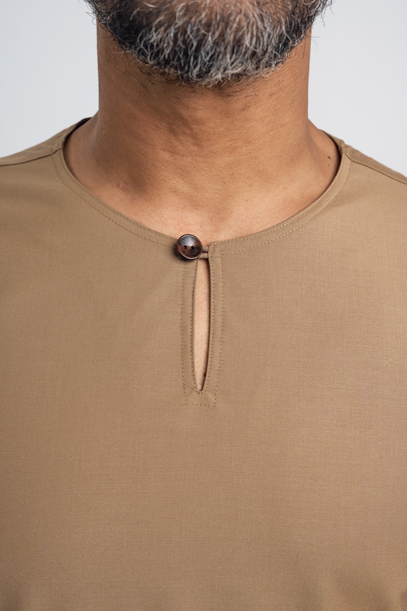 Patawali Modern Fit Baju Melayu Teluk Belanga - Hazel Brown