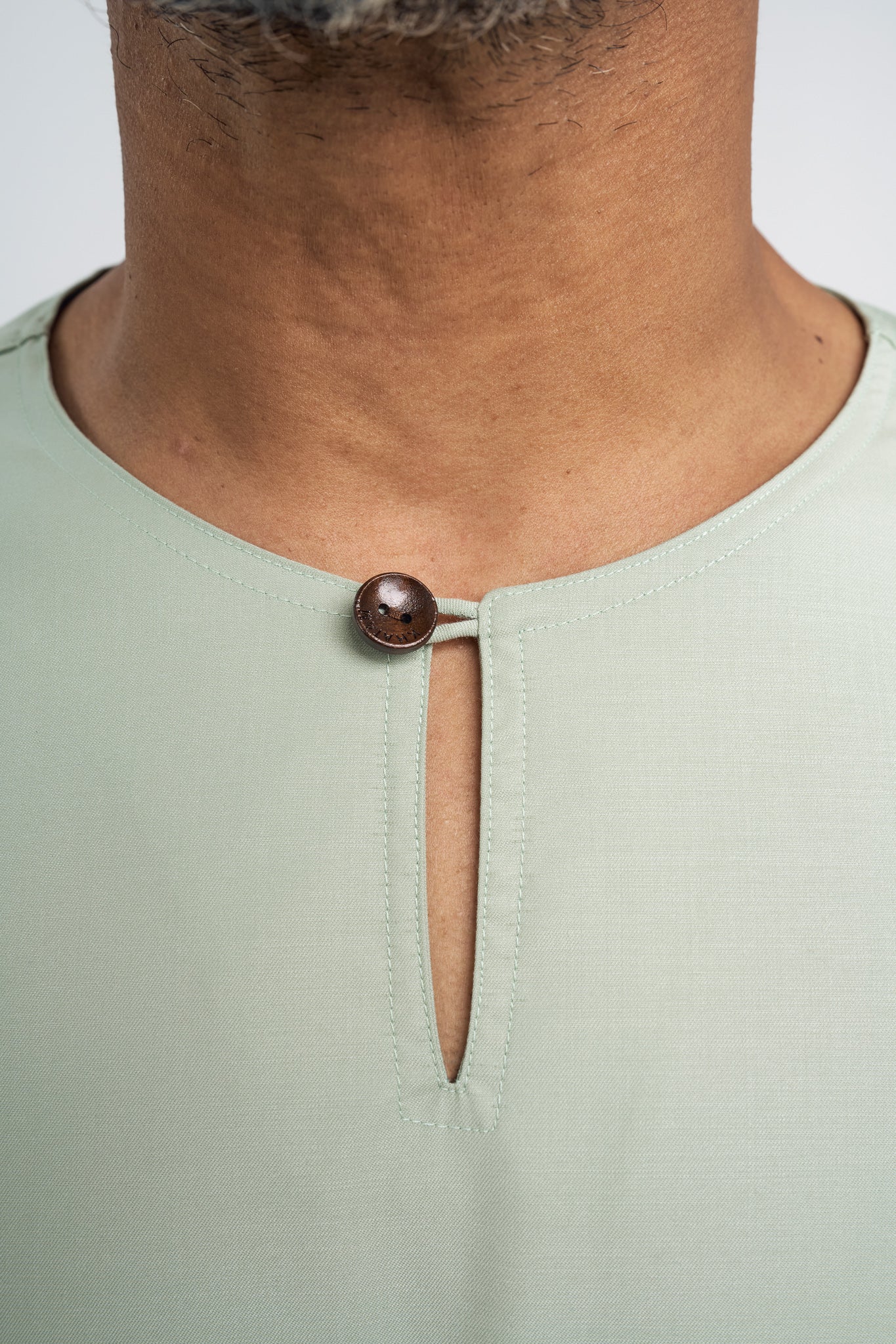 Patawali Modern Fit Baju Melayu Teluk Belanga - Mint Green