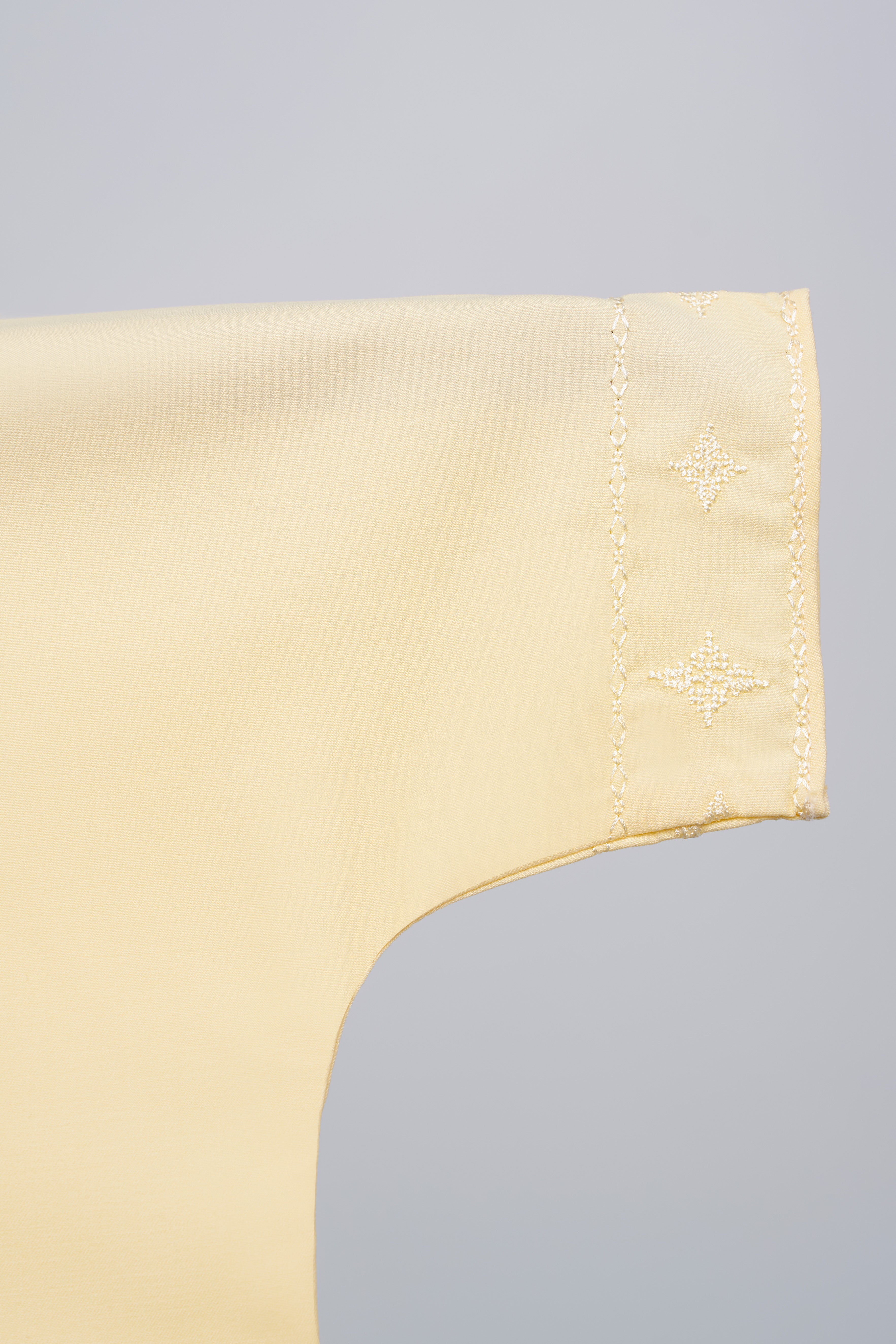 Patawali Baby Girls Baju Kurung - Kuning Langsat