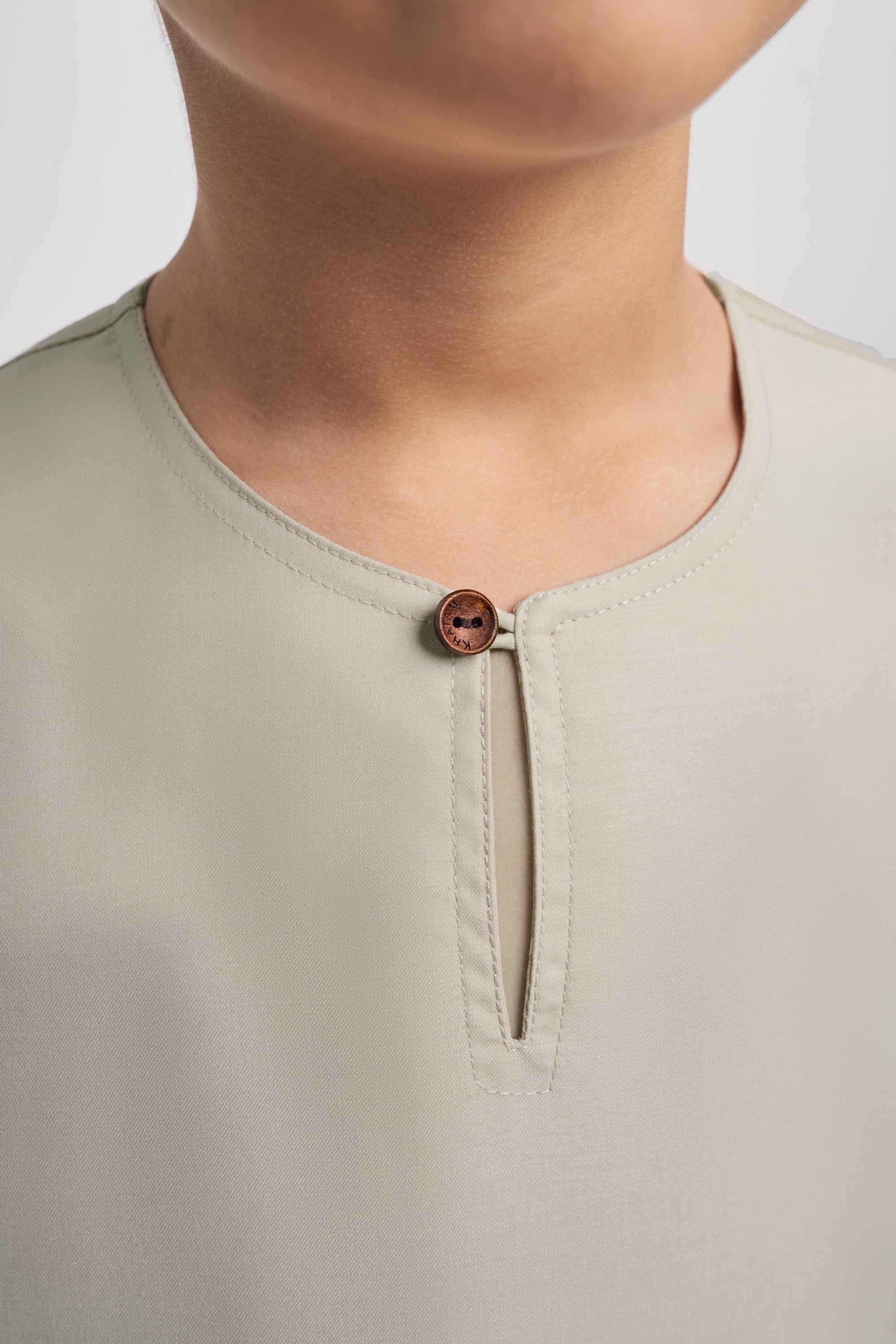 Patawali Boys Top - Light Khaki