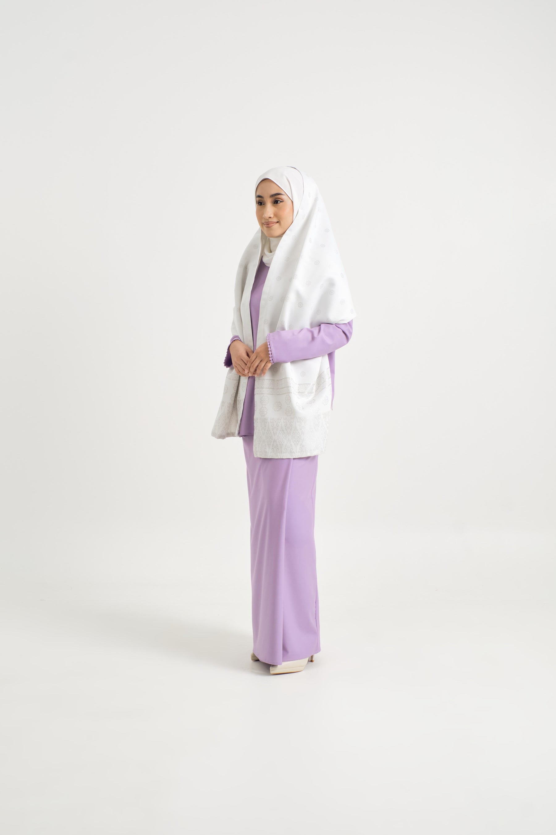 Patawali Baju Kurung - Purple