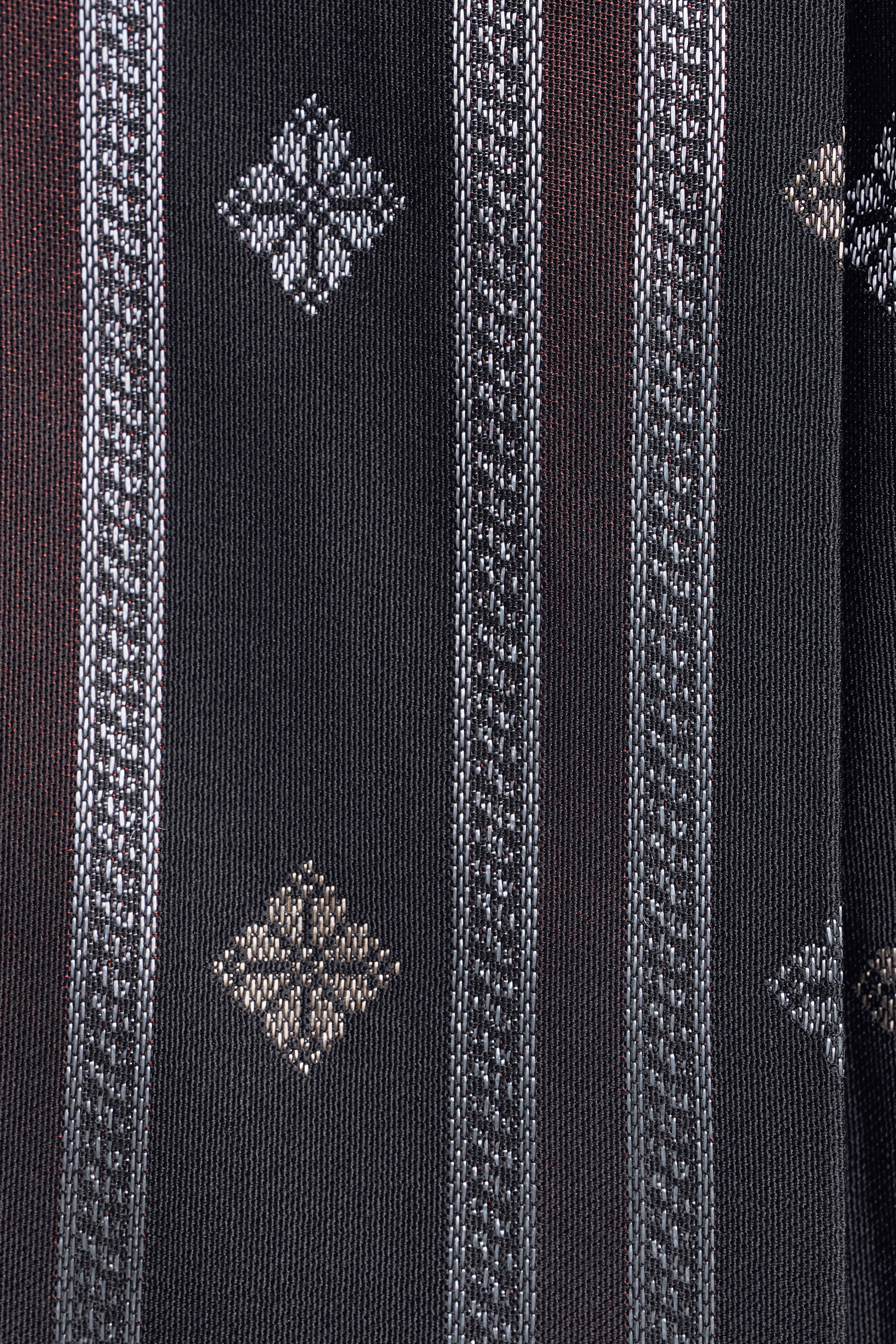 Boys Samping Galur Kelopak - Hitam Merah