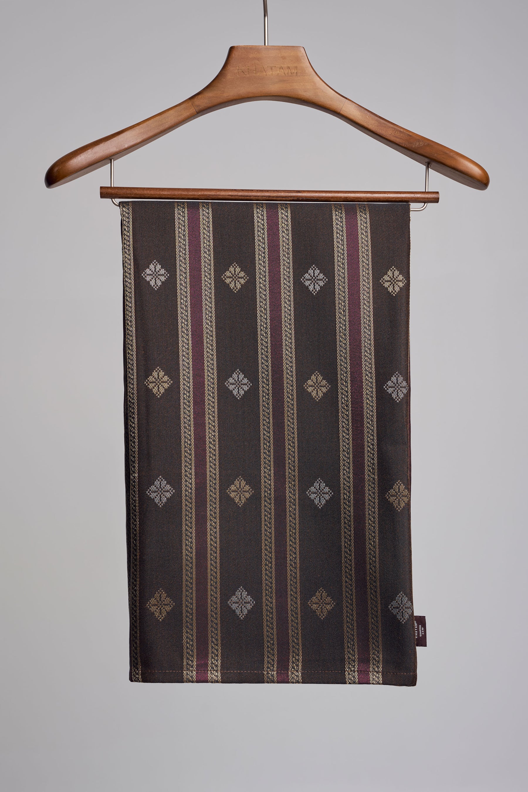 Samping Galur Kelopak - Coklat Merah