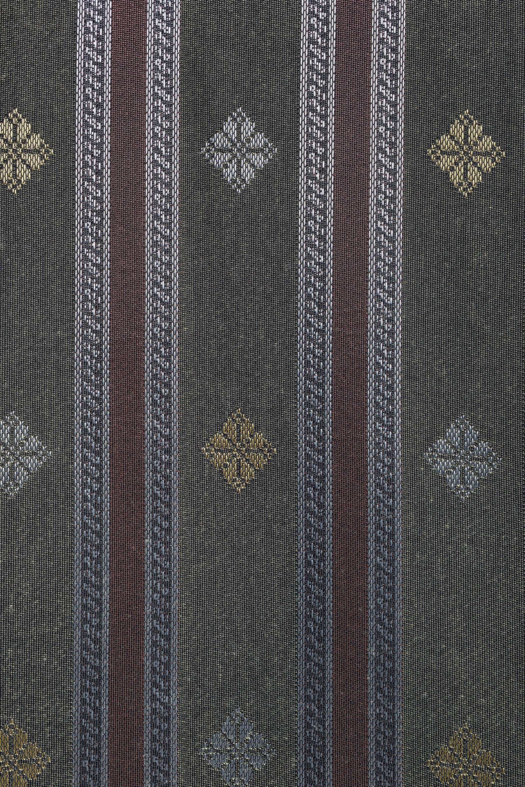 Boys Samping Galur Kelopak - Hijau Coklat