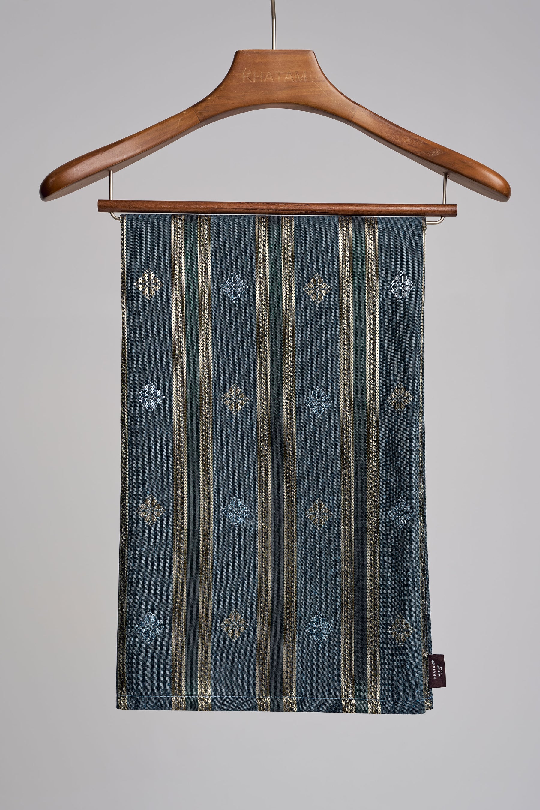 Samping Galur Kelopak - Biru Hijau