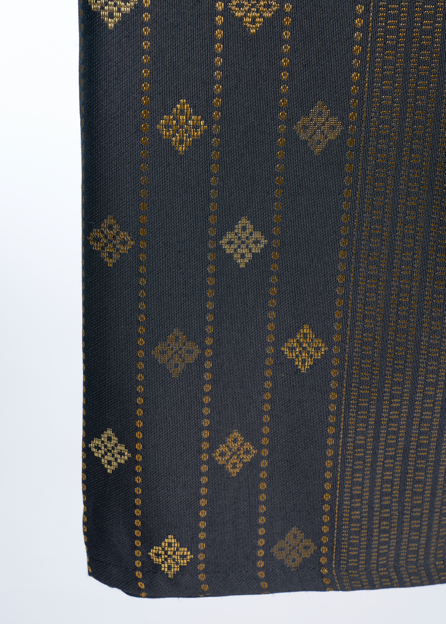 Samping Galur Melur - Hitam